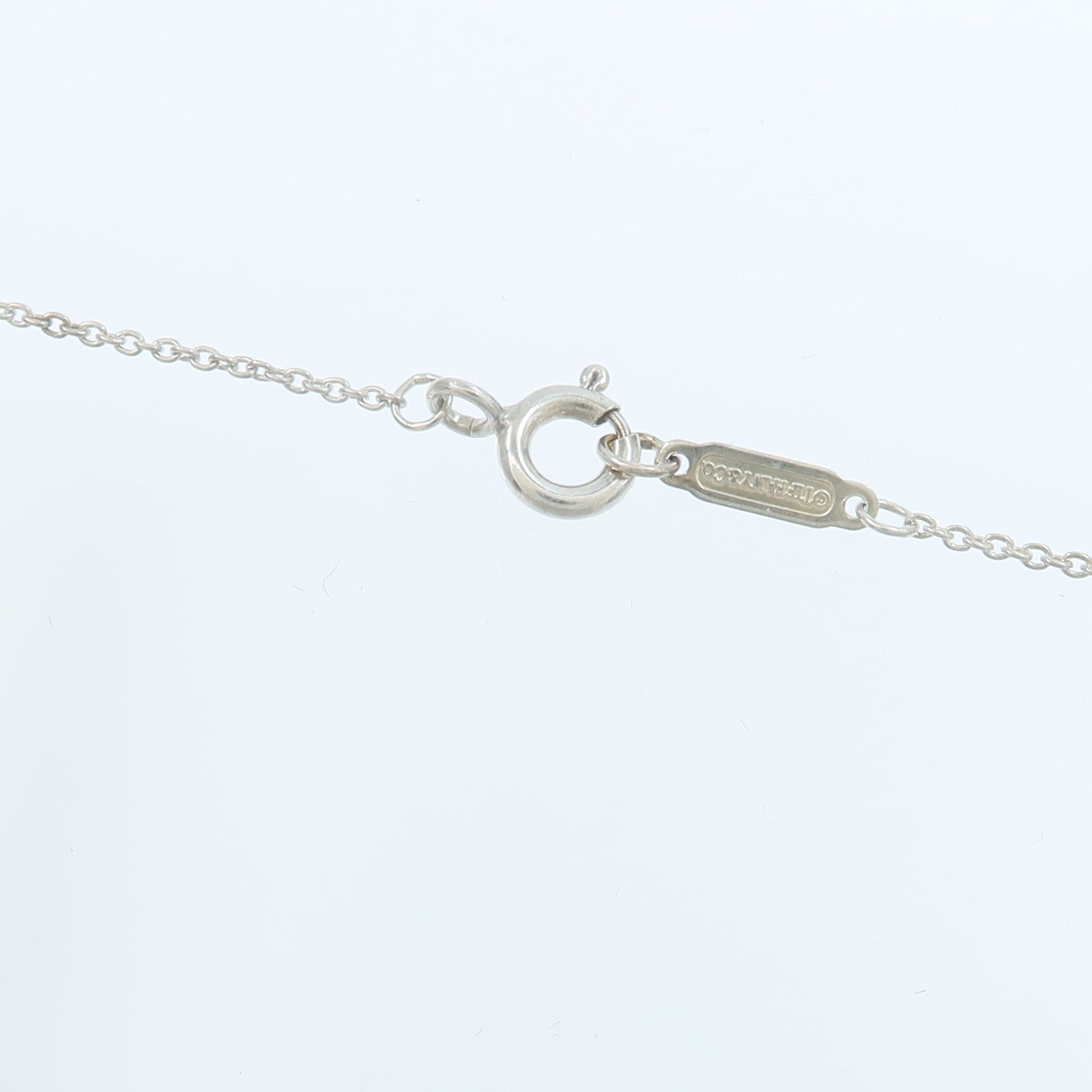 TIFFANY＆CO 925純銀Mini Heare Necklace項鍊