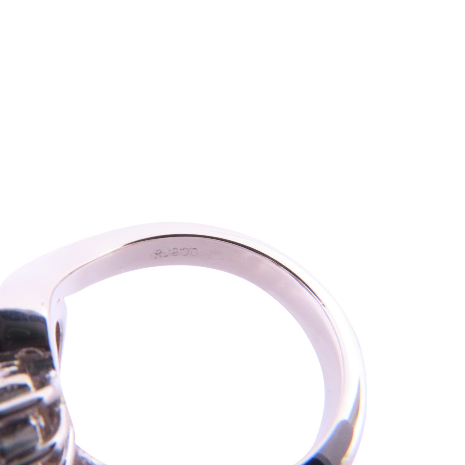 JEWELRY PT900鉑金/珍珠/鑽石Pearl Diamond Ring戒指US#5.25