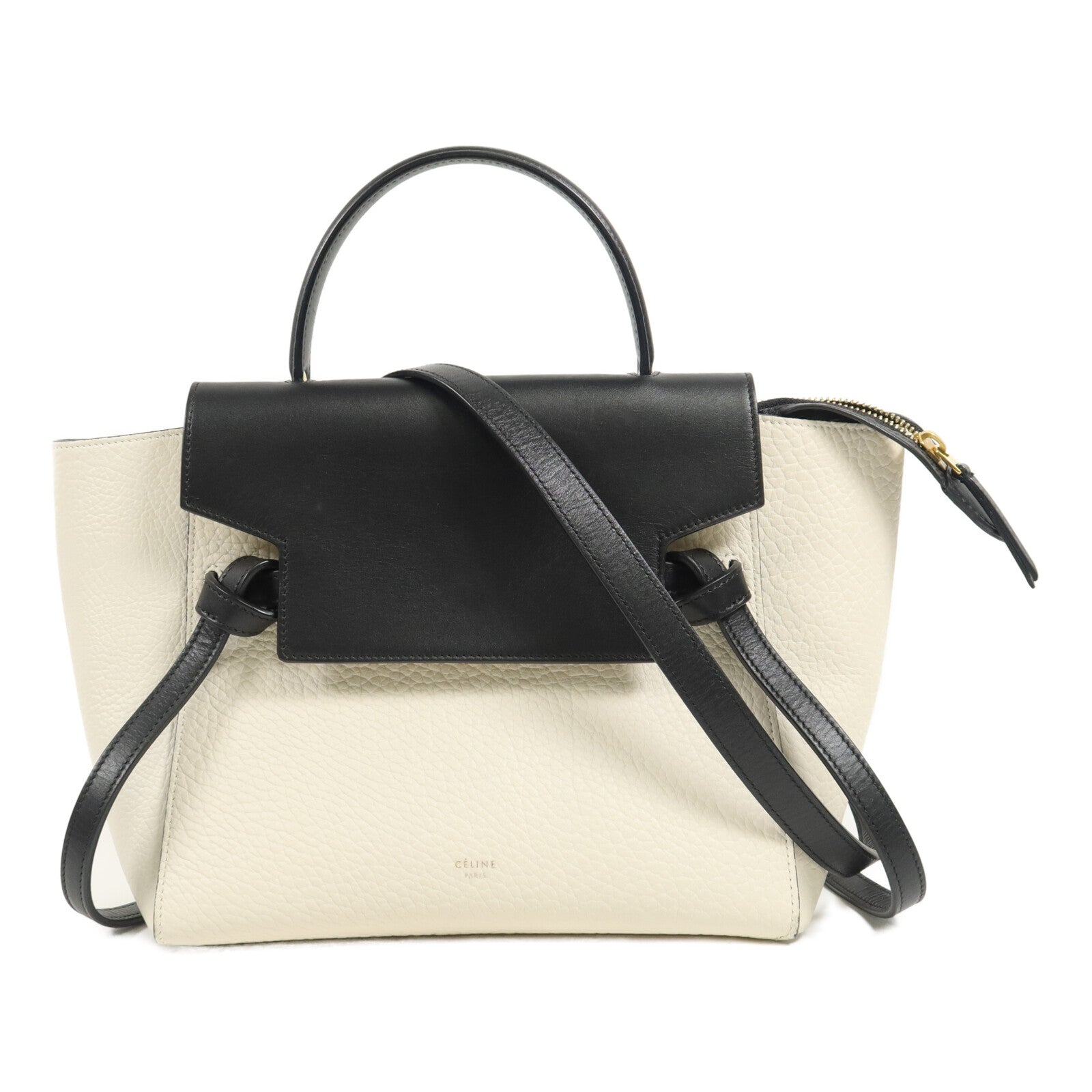 CELINE 牛皮皮革Micro Belt手挽肩背兩用袋