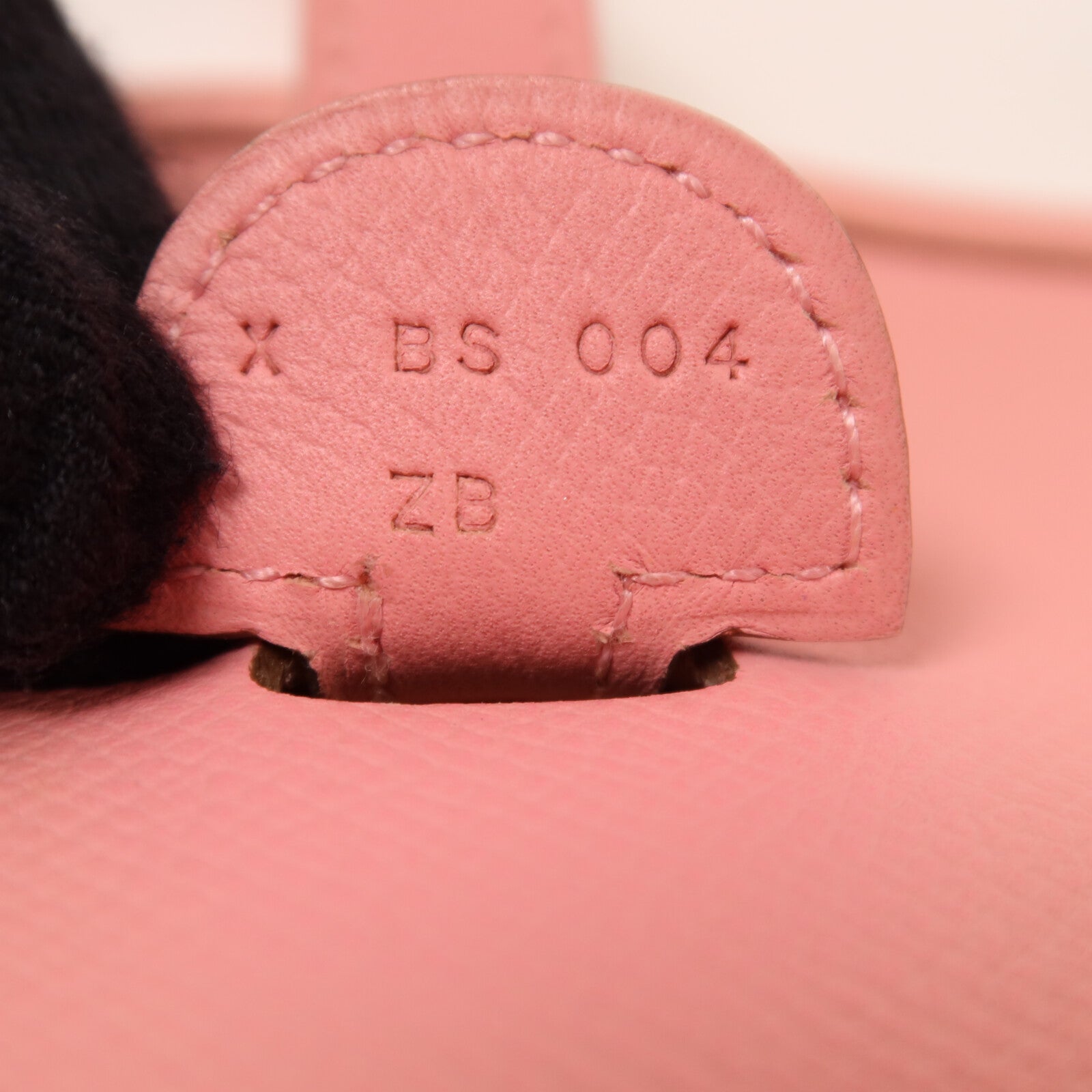 HERMES Epsom皮革Evelyne PM 肩背袋Rose Confetti