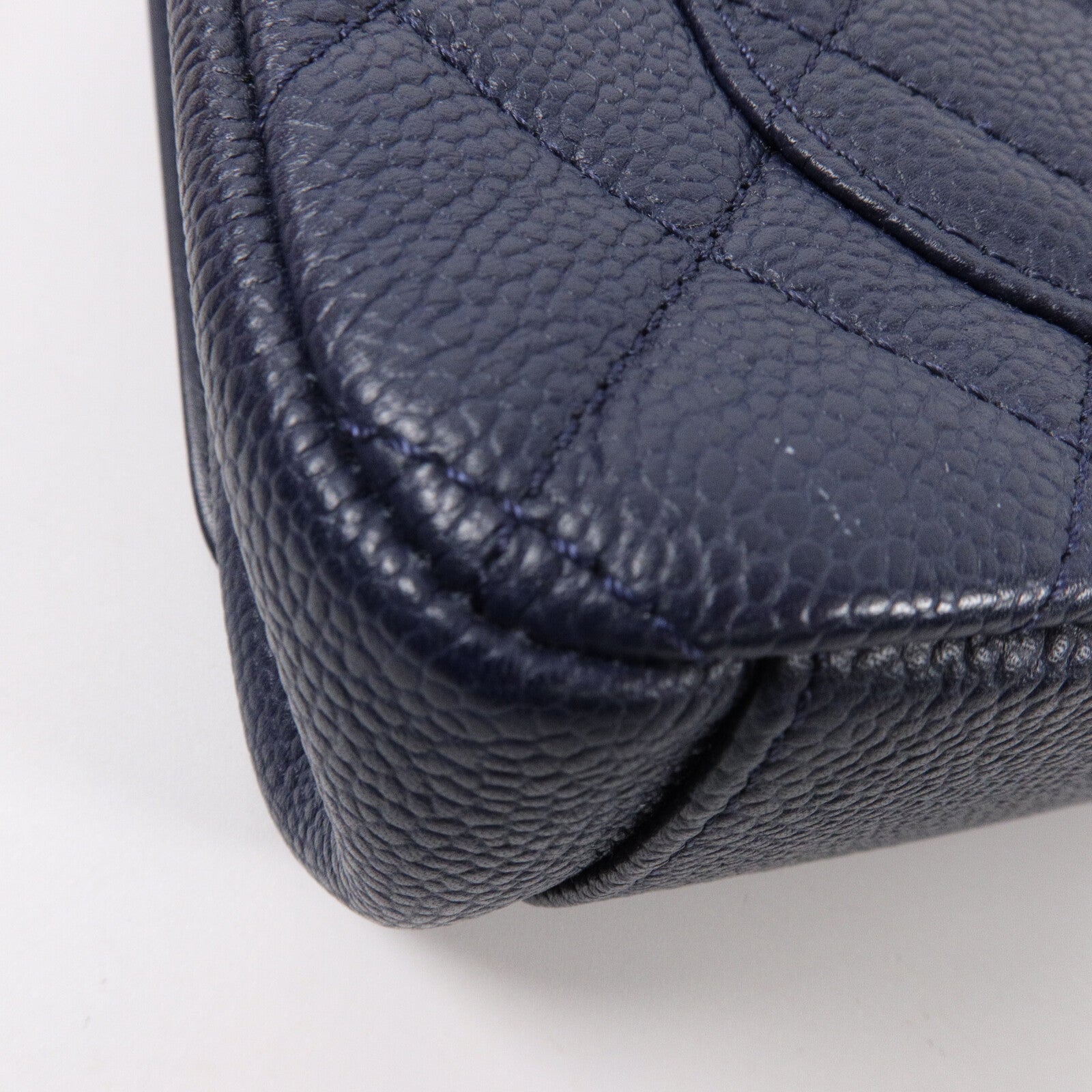 CHANEL 牛皮皮革CC Filigree Flap Bag鏈帶肩背袋