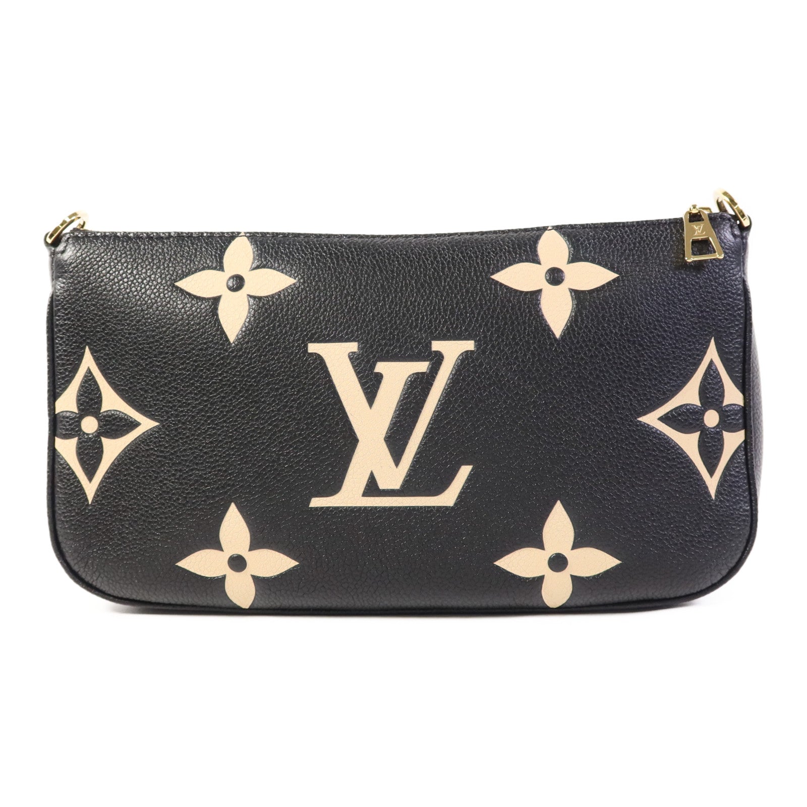 LOUIS VUITTON Monogram Empriente Multi Pochette Accessoires金扣手挽肩背兩用袋