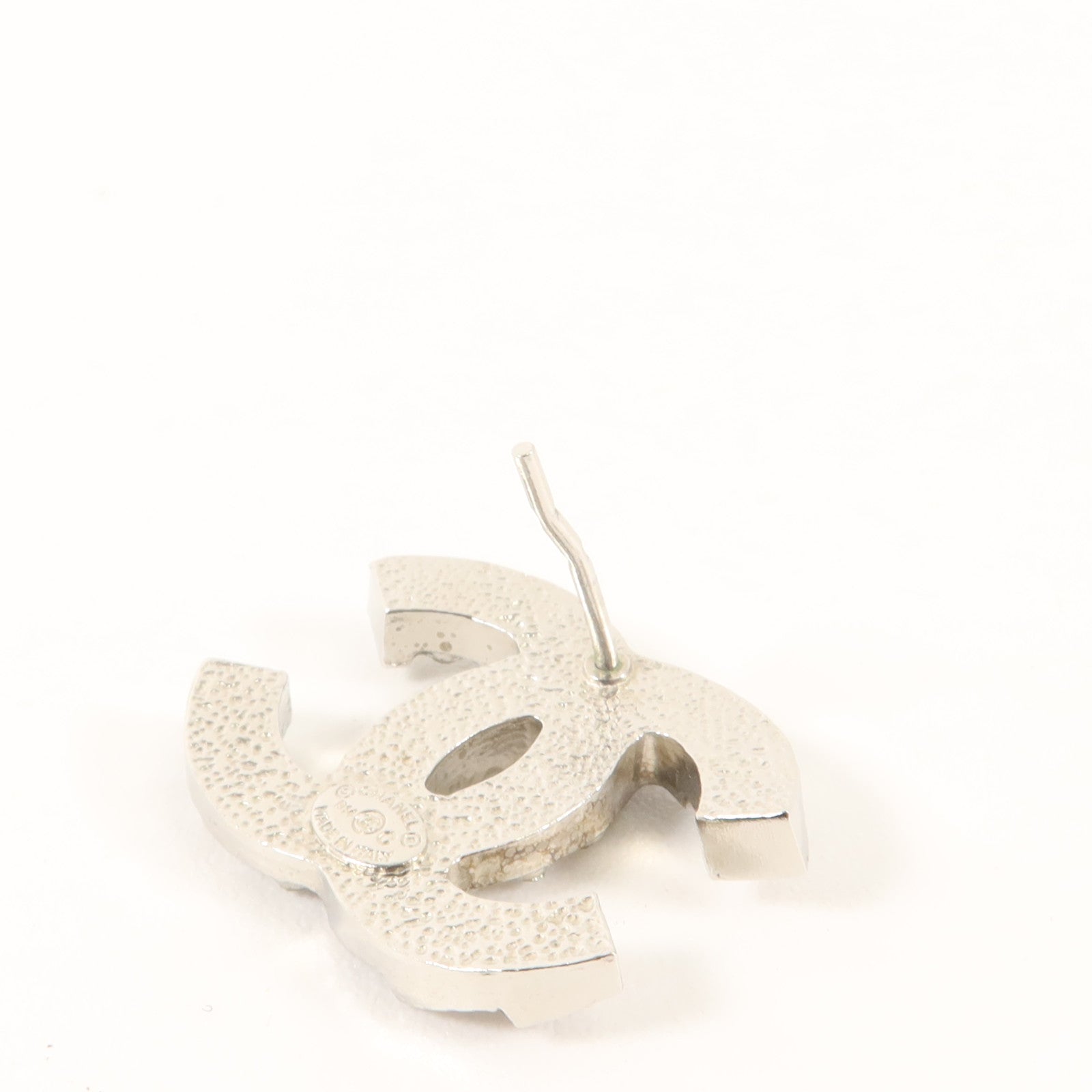 CHANEL 金屬/水晶Pierced Earring耳環