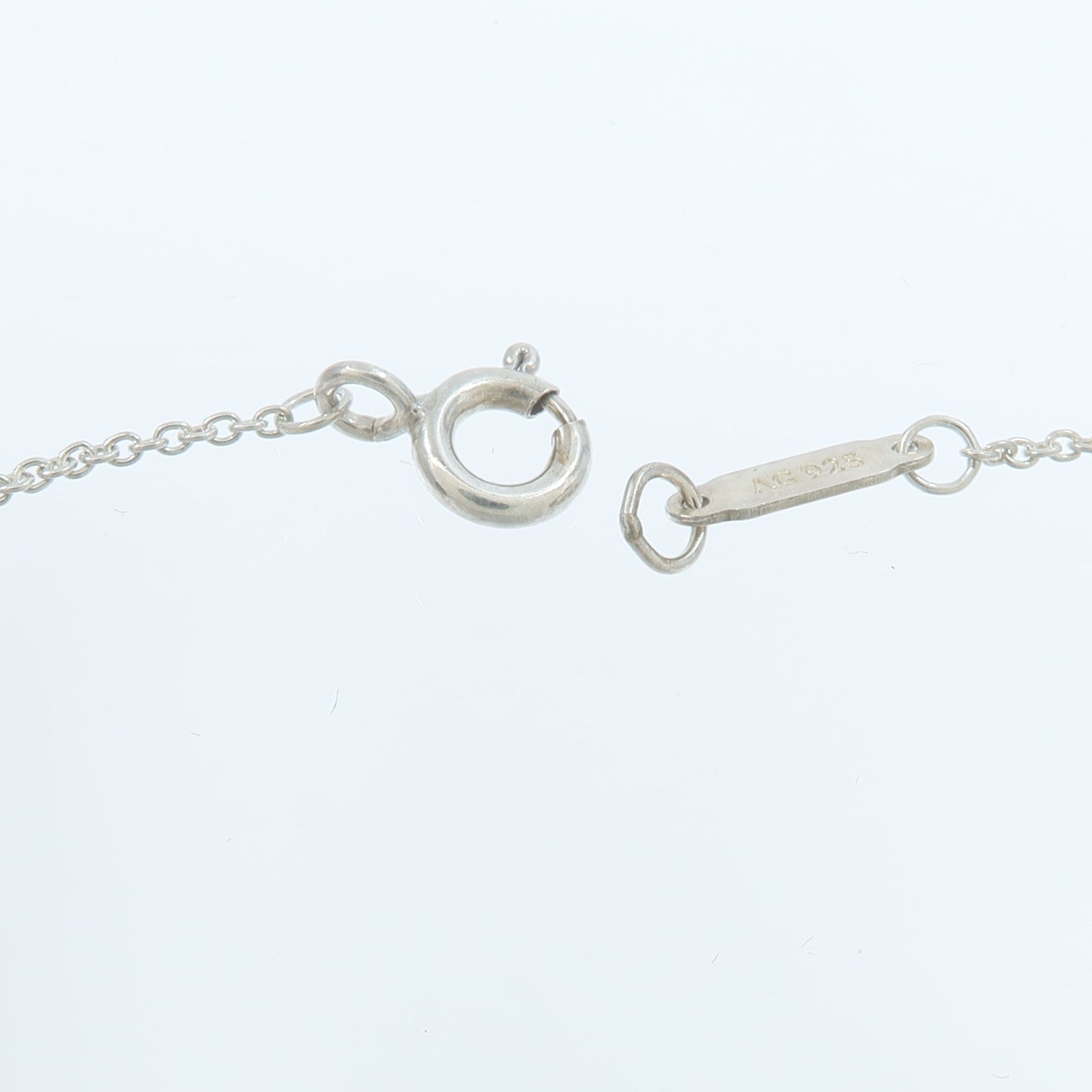 TIFFANY＆CO 925純銀Mini Heare Necklace項鍊