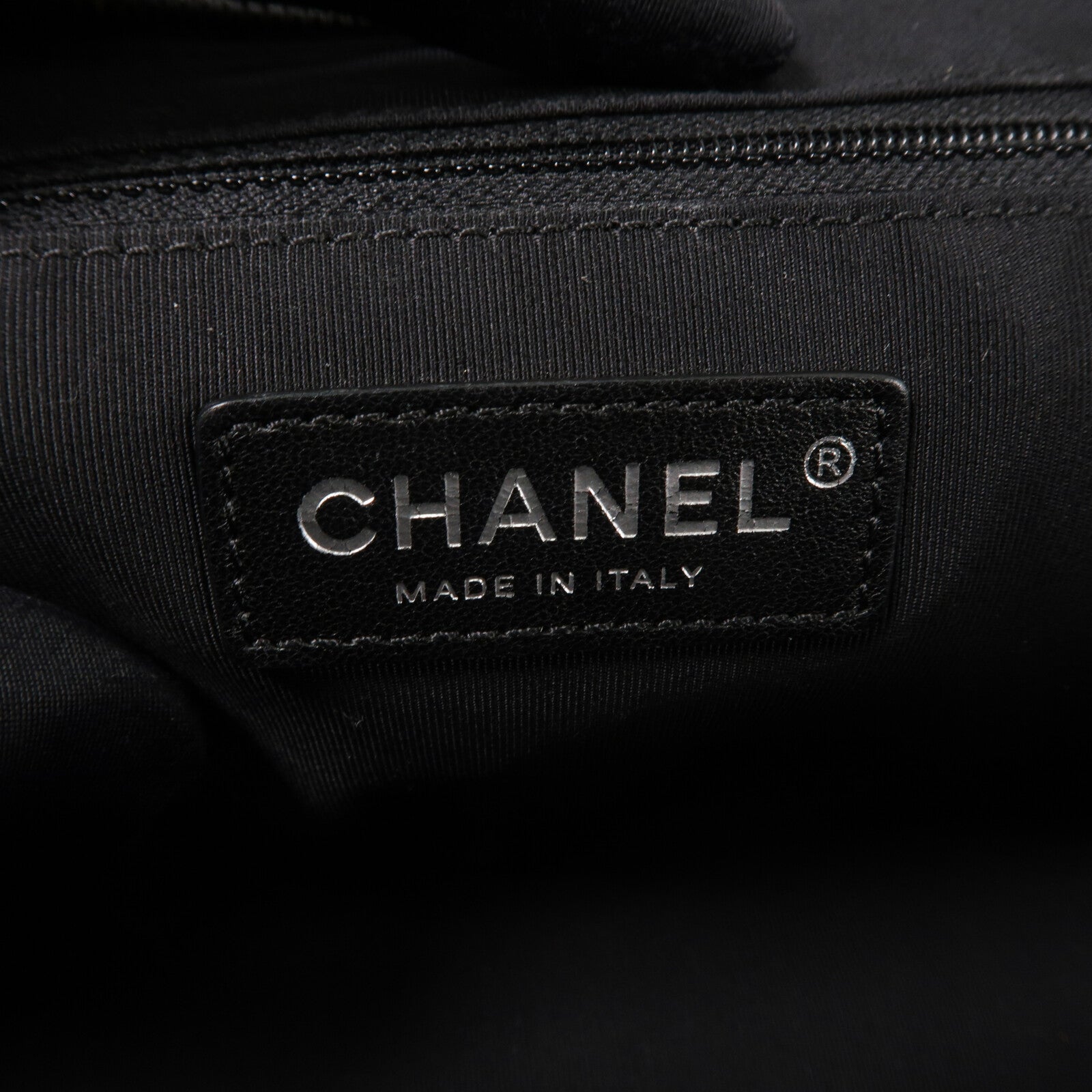 CHANEL 牛皮皮革Top Handle Flap Bag鏈帶手挽肩背兩用袋