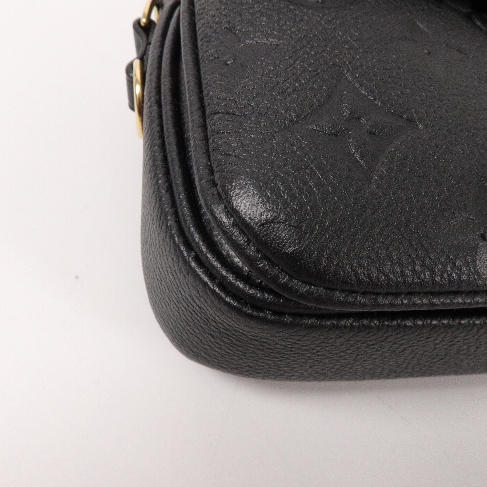LOUIS VUITTON Monogram Empreinte Pochette Metis East West手挽肩背兩用袋