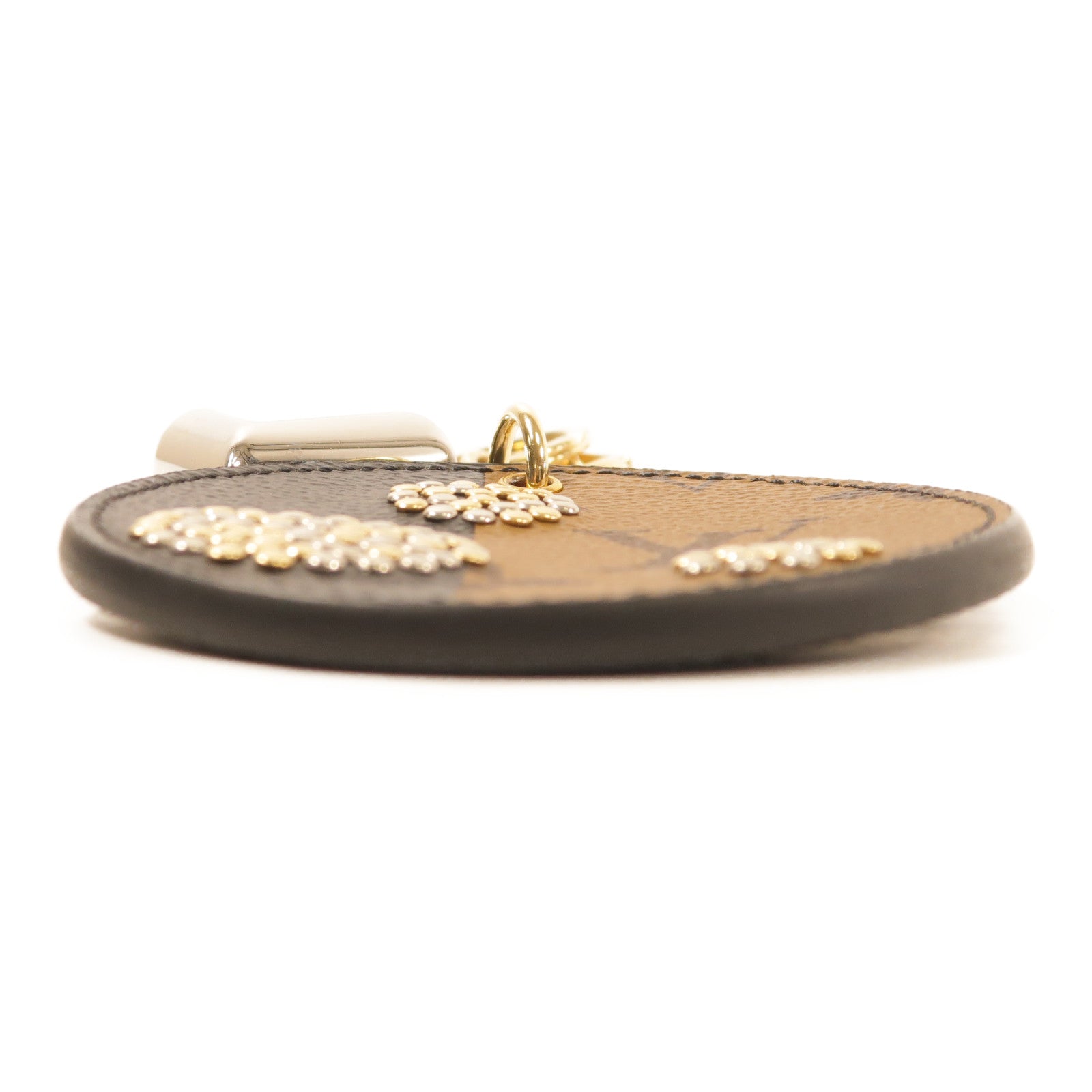 LOUIS VUITTON Monogram Charm Keyring Portocle Night Light金扣掛飾