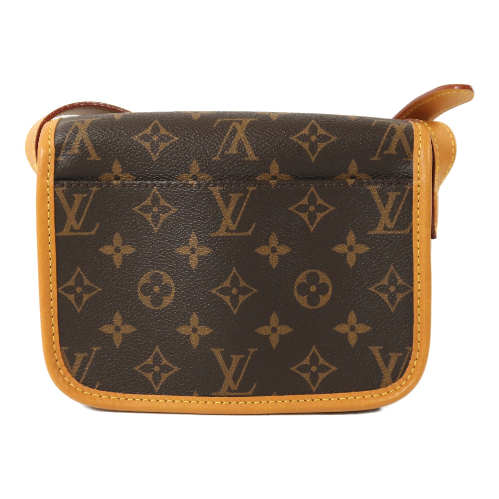 LOUIS VUITTON Monogram Satchel金扣肩背袋