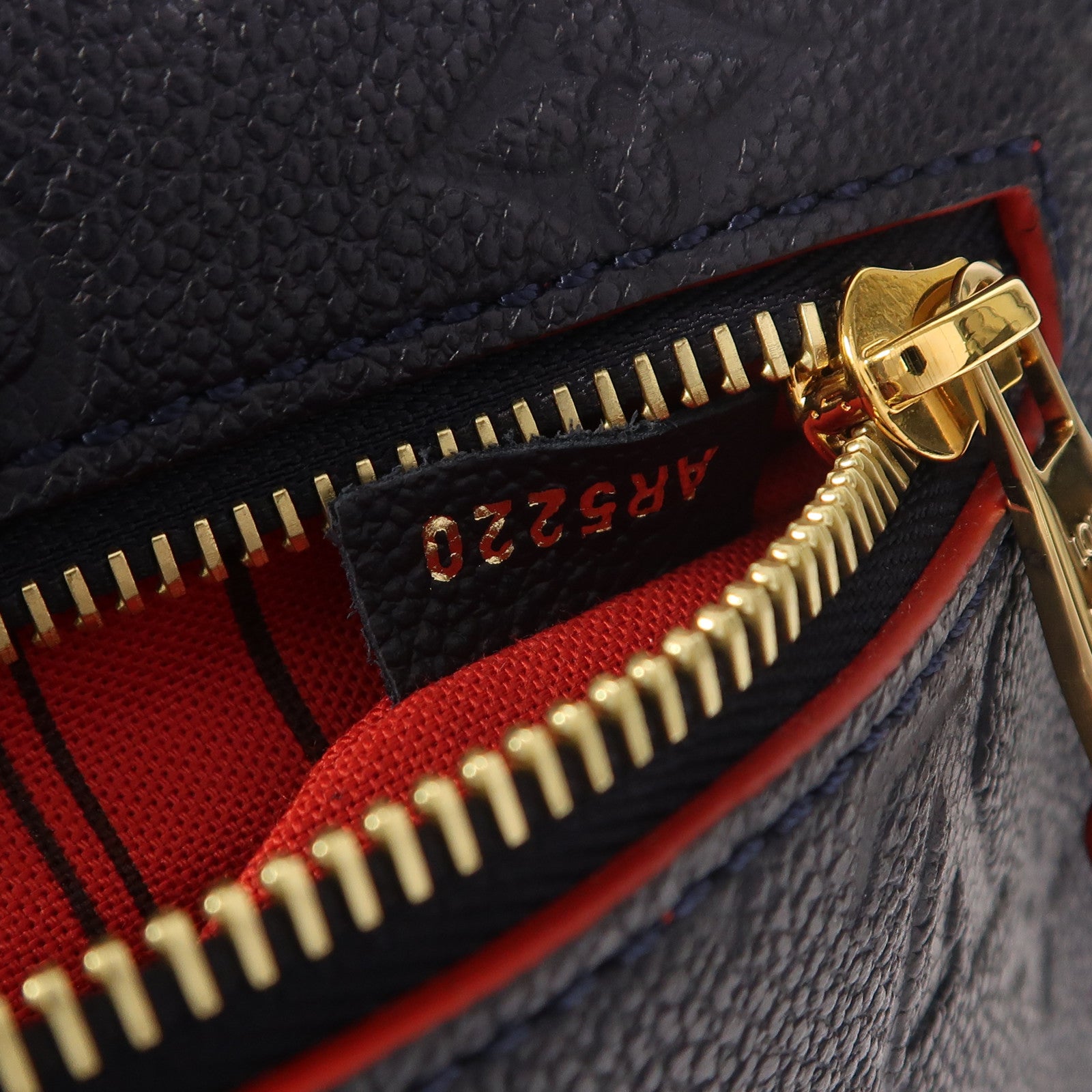 LOUIS VUITTON Monogram Empreinte Pochette Metis金扣手挽肩背兩用袋