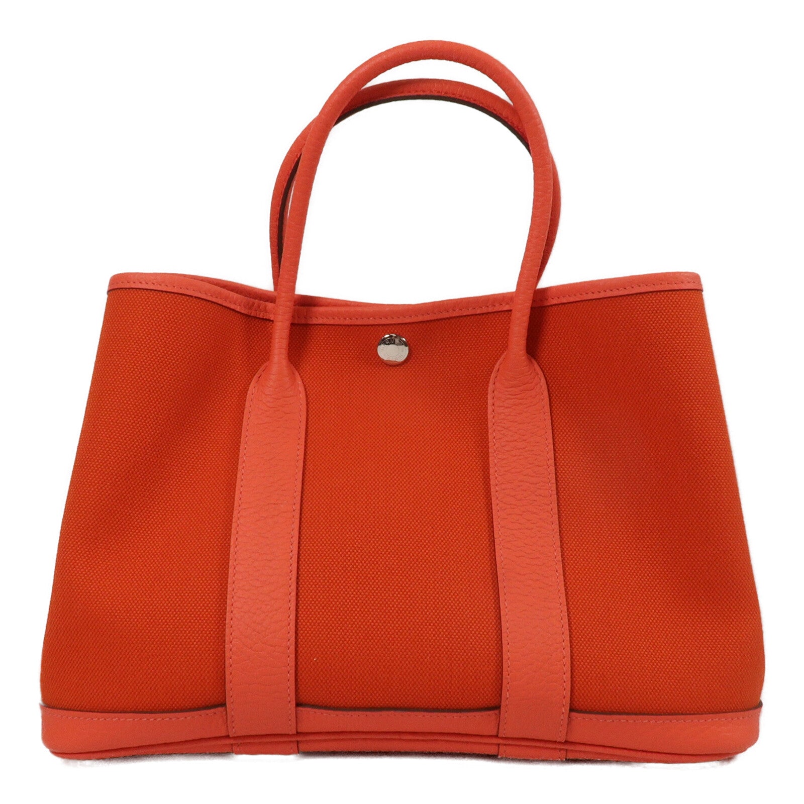 HERMES 帆布Garden Party TPM手挽袋Rose Jaipur