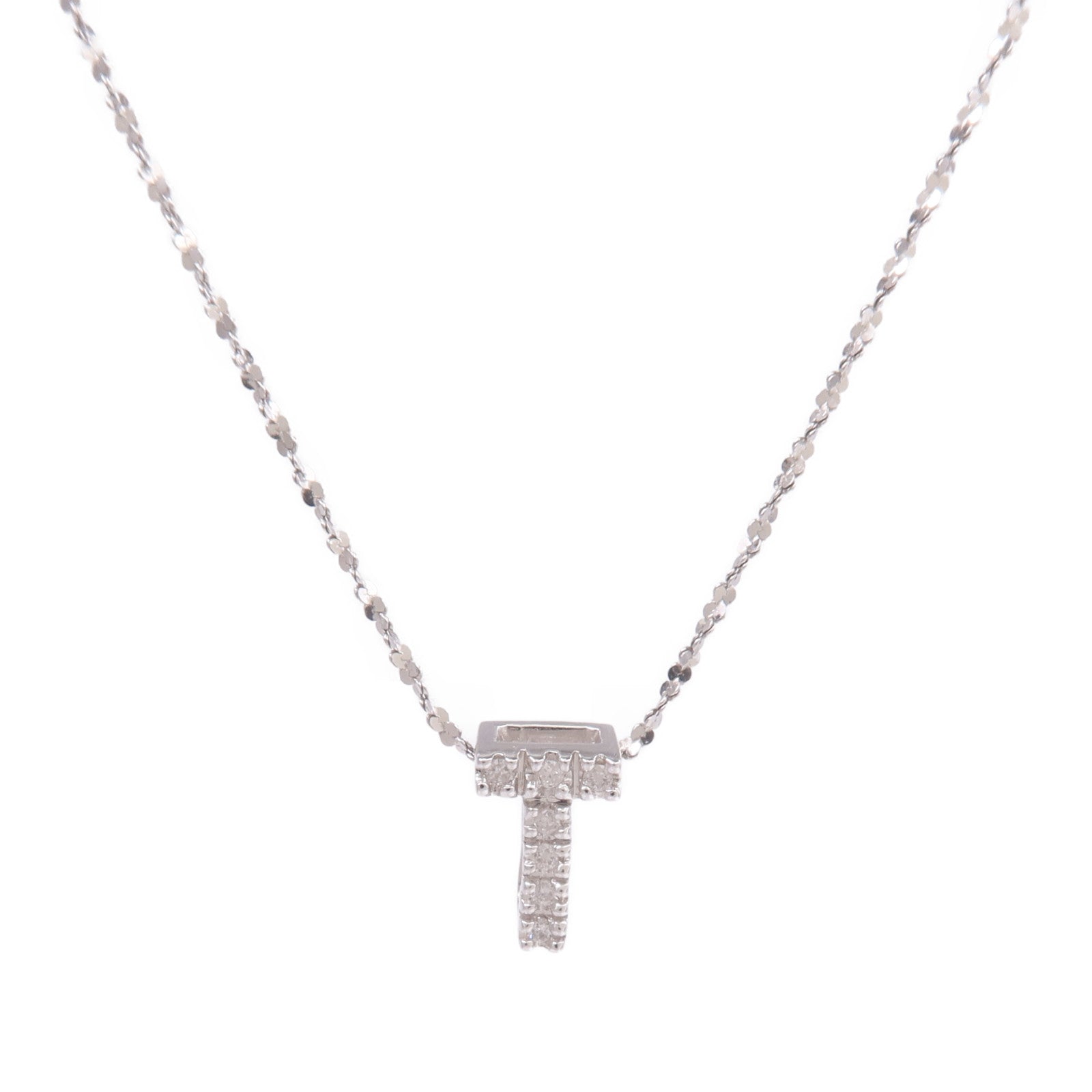 JEWELRY 18K/14K白金Diamond Necklace鑽石項鍊