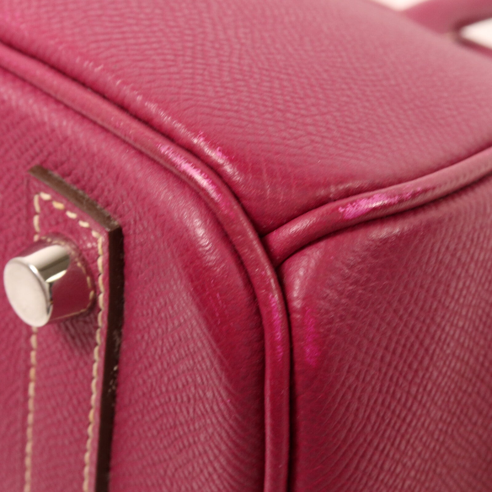 HERMES Epsom皮革Birkin 30手挽袋Tosca