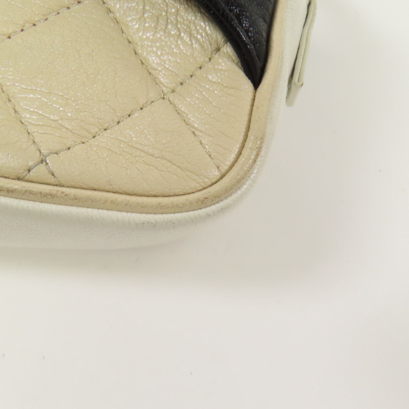 CHANEL 牛皮皮革Waist Bag金扣腰包