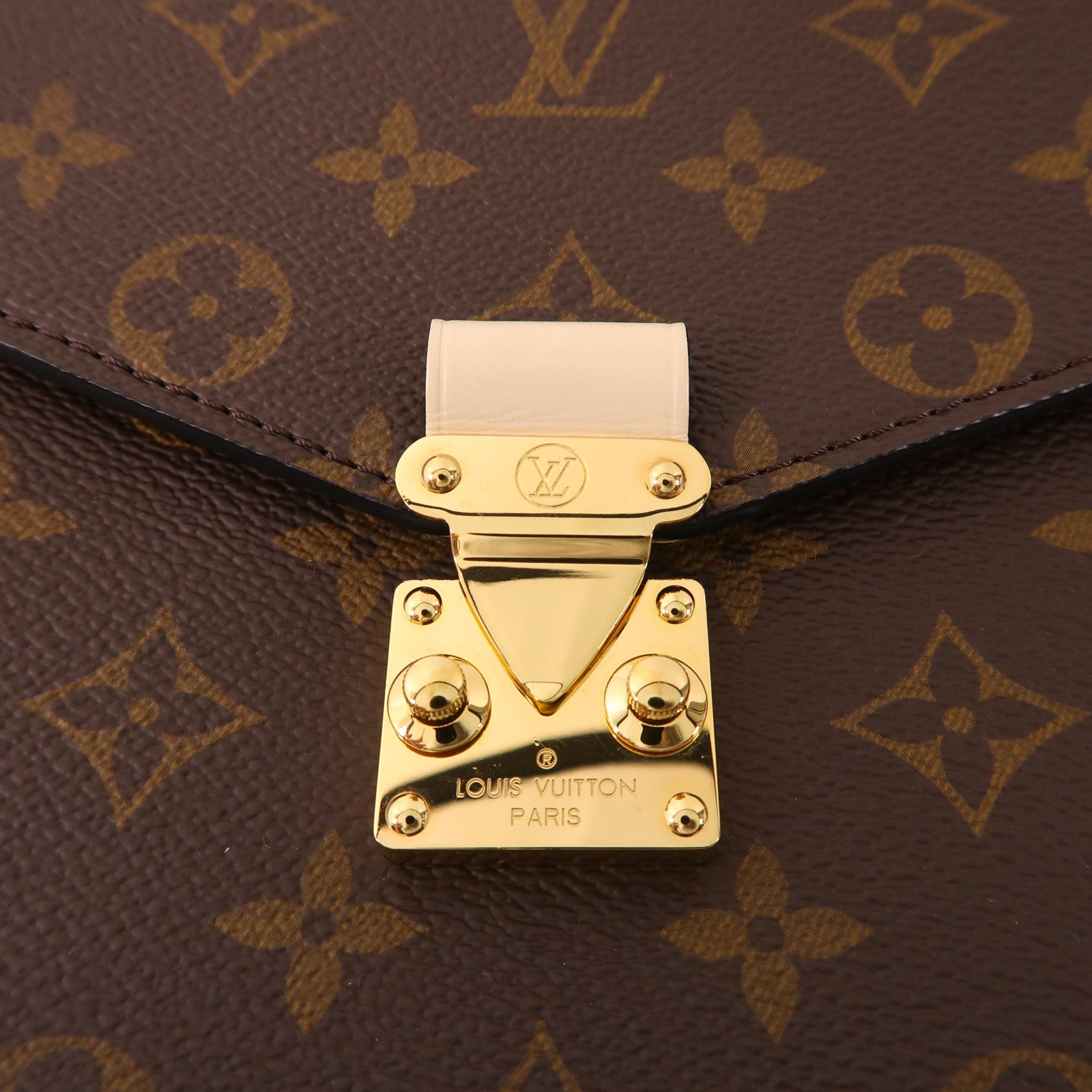 LOUIS VUITTON Monogram Pochette Metis金扣手挽肩背兩用