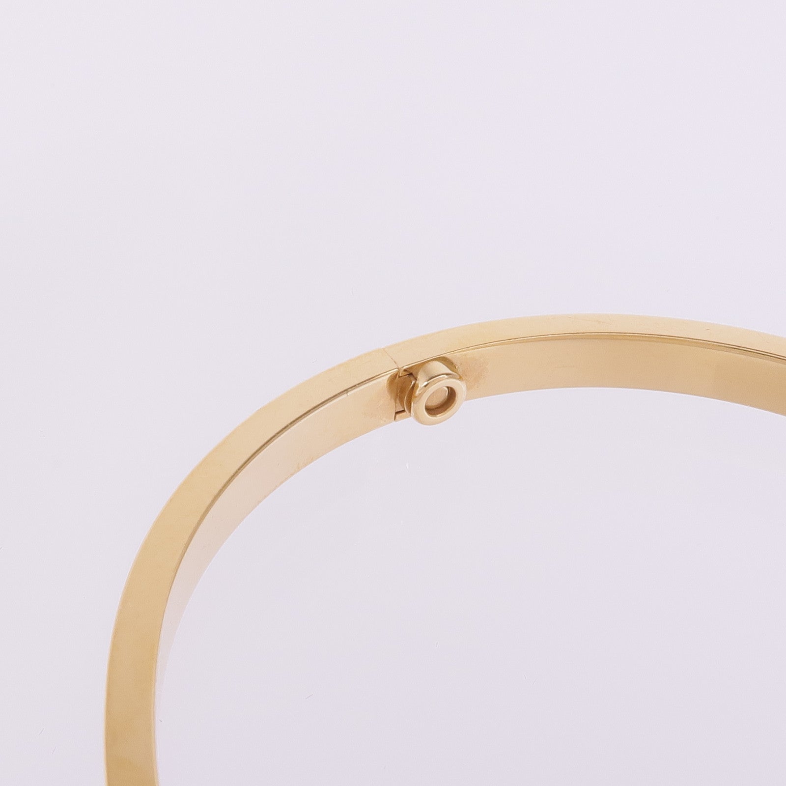CARTIER 18K黄金Love Bangle手鐲#17