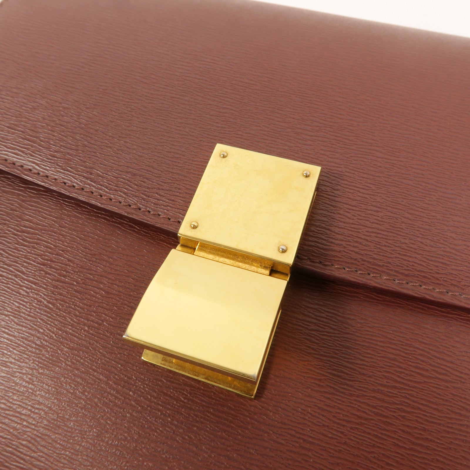 CELINE 牛皮皮革Classic Box Medium肩背袋