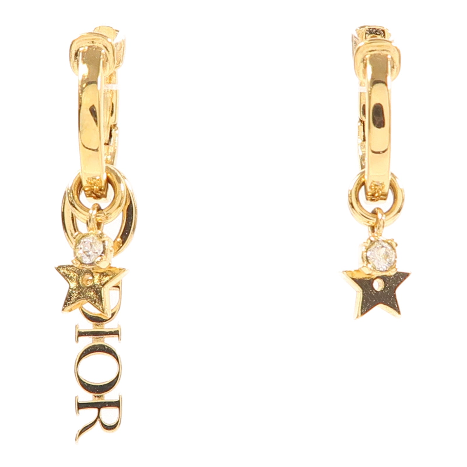 Dior 金屬/水晶Earring耳環