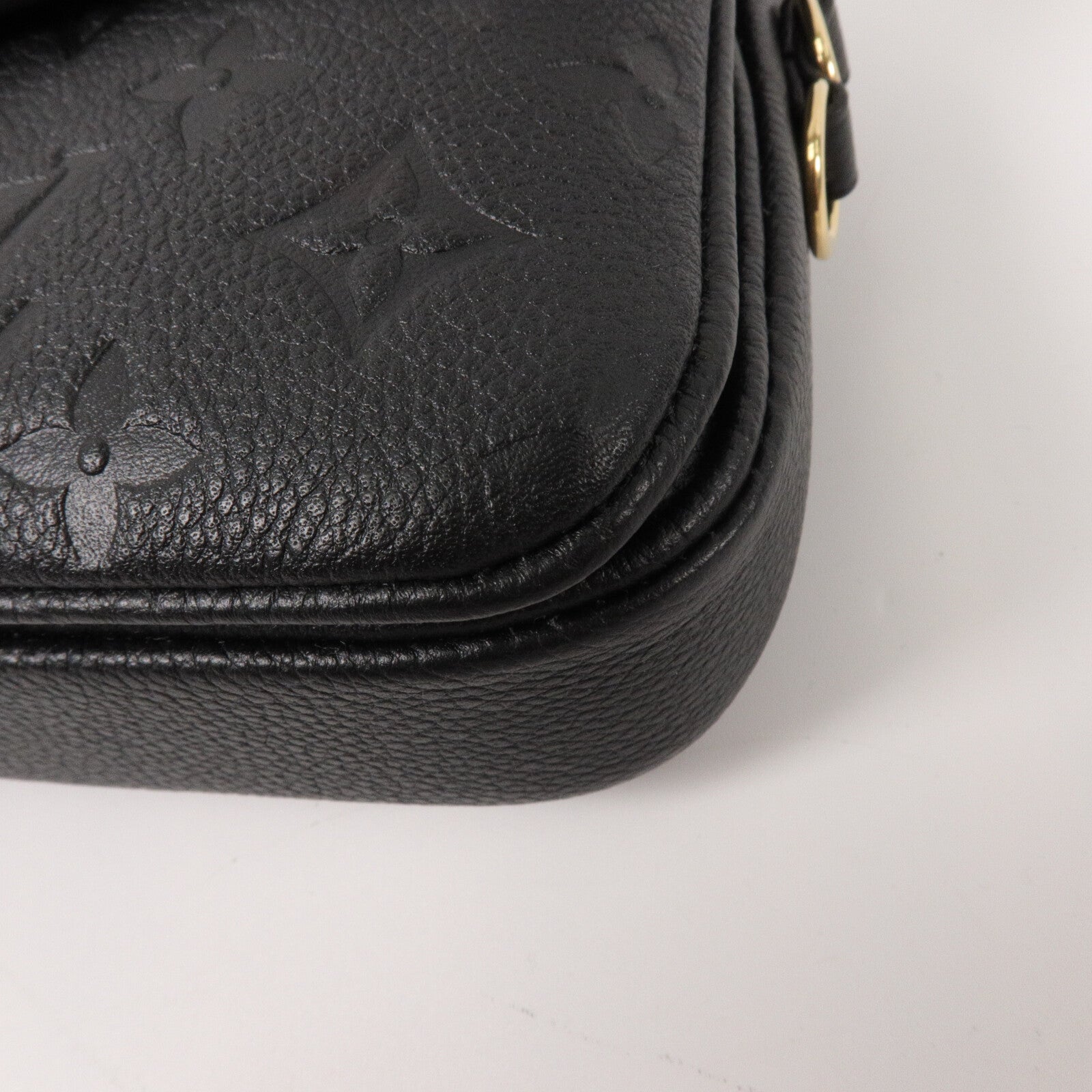 LOUIS VUITTON Monogram Empreinte Pochette Metis East West手挽肩背兩用袋