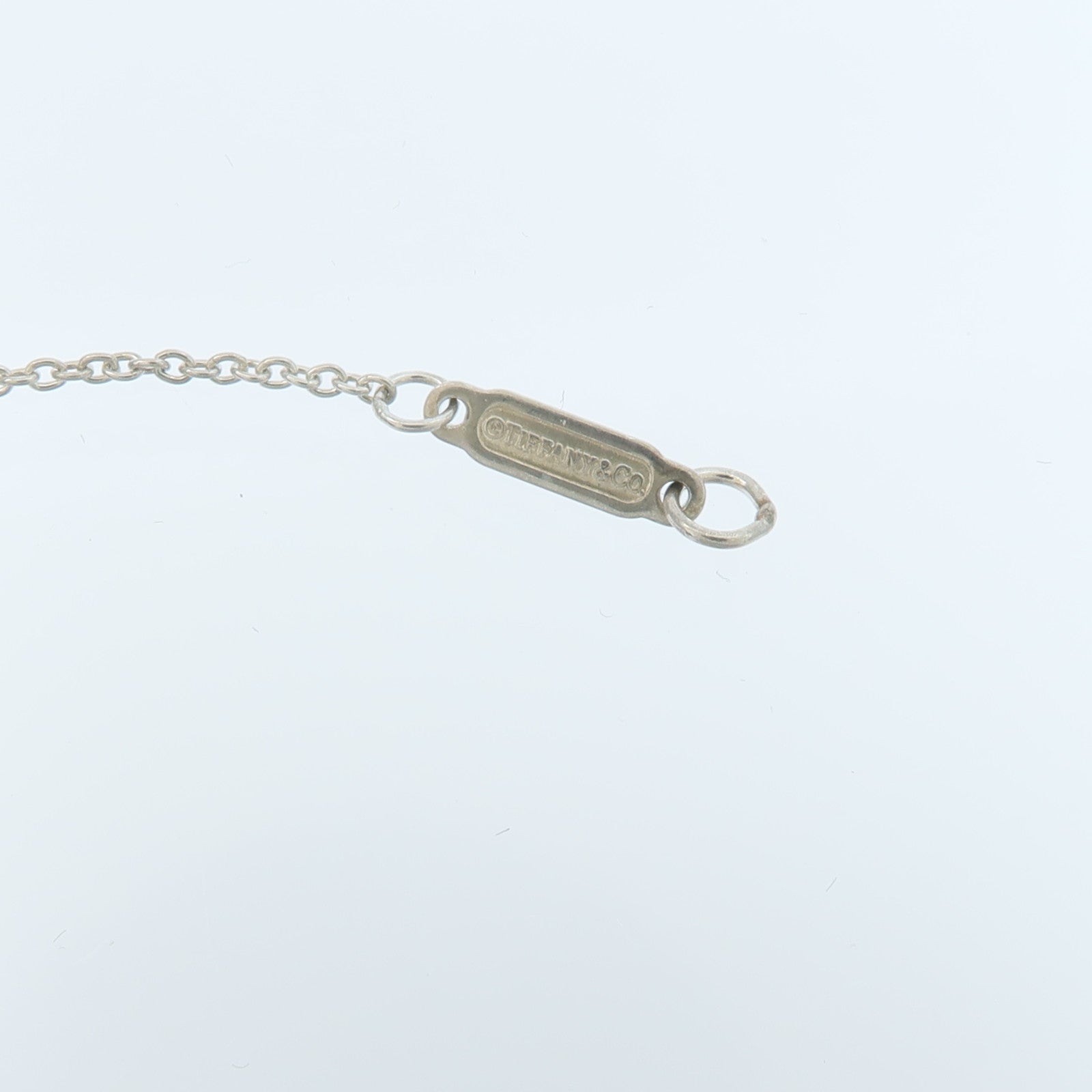 TIFFANY＆CO 925純銀Mini Heare Necklace項鍊