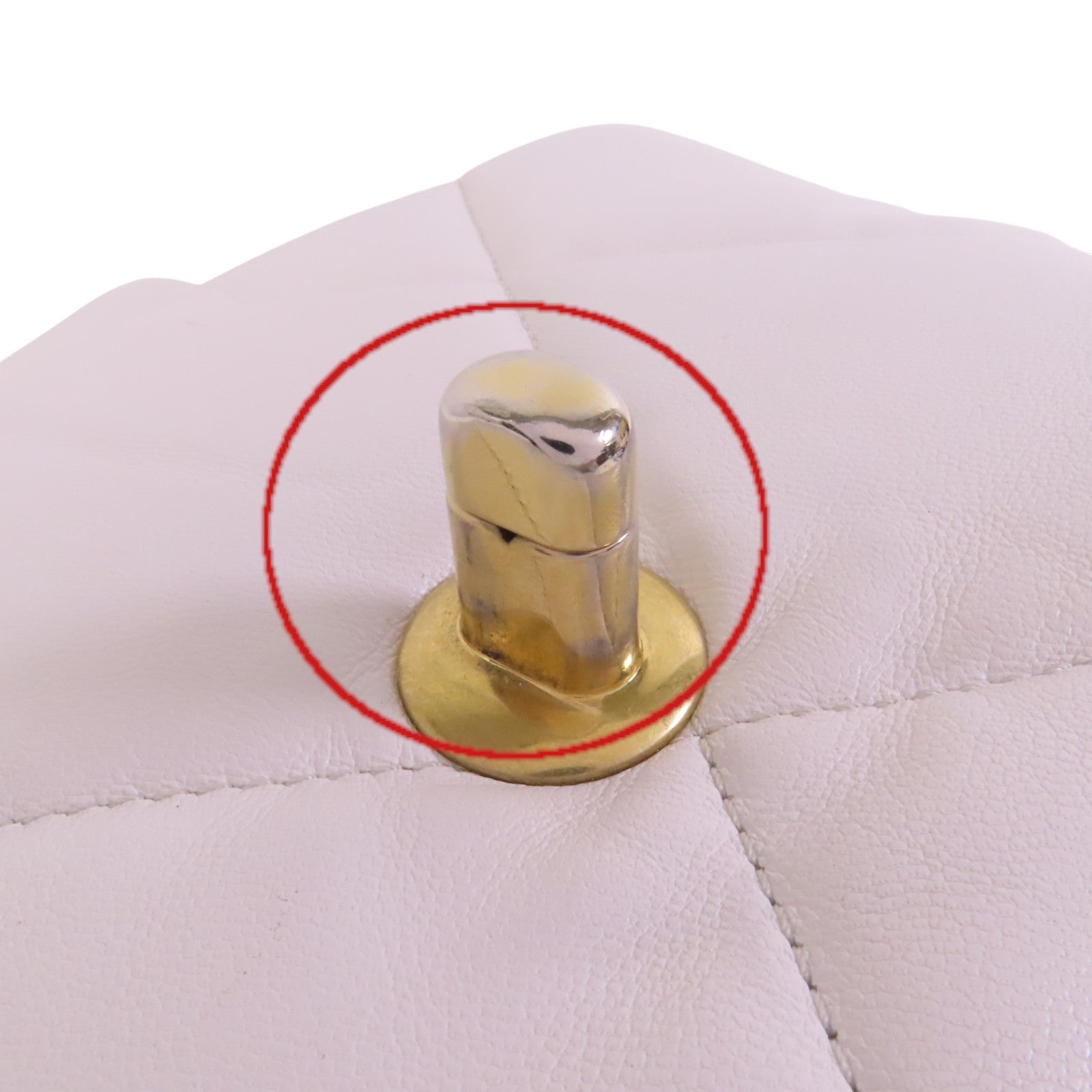 CHANEL 羊皮皮革Chanel 19金扣鏈帶手挽肩背兩用袋