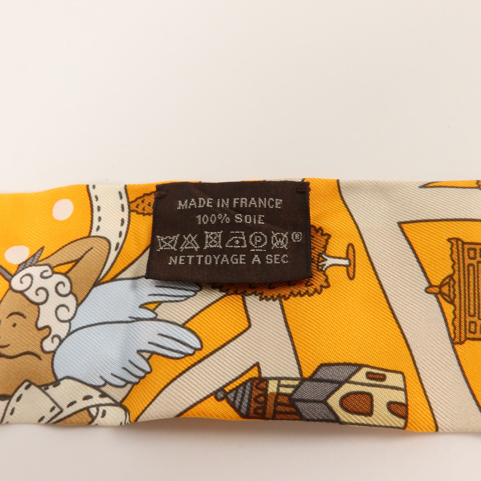 HERMES 絲質Twilly絲巾