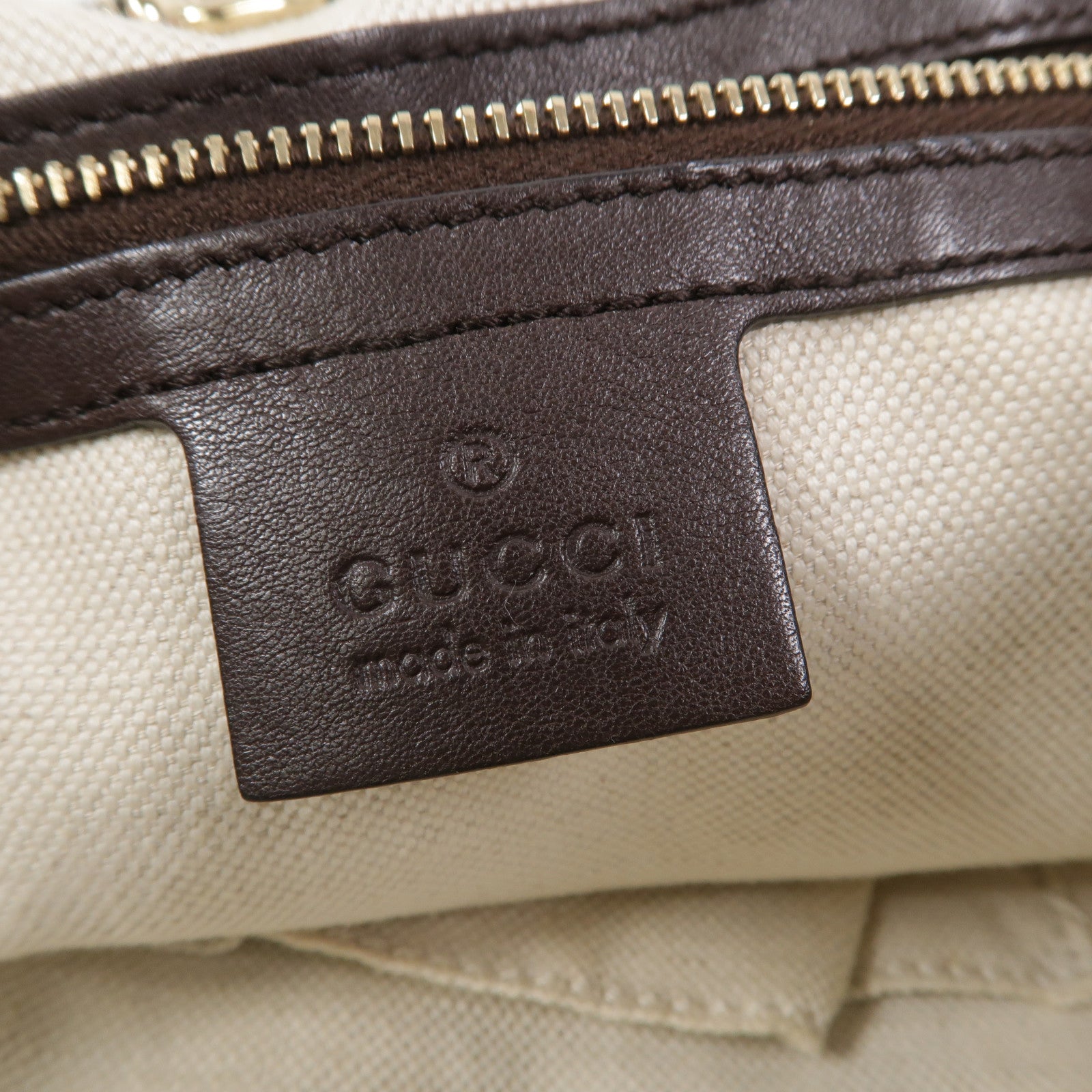 GUCCI 塗層帆布GG Supreme Nice手挽袋
