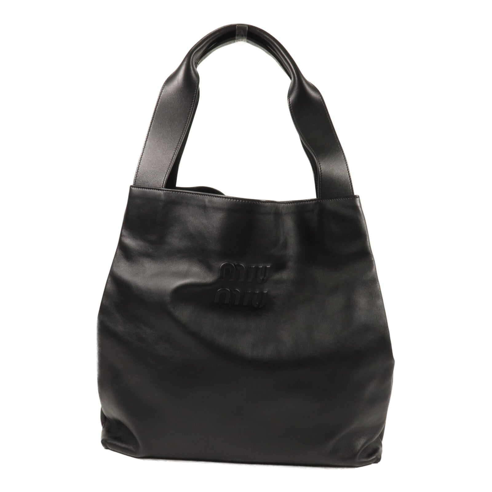Miu Miu 牛皮皮革Hobo Bag肩背袋