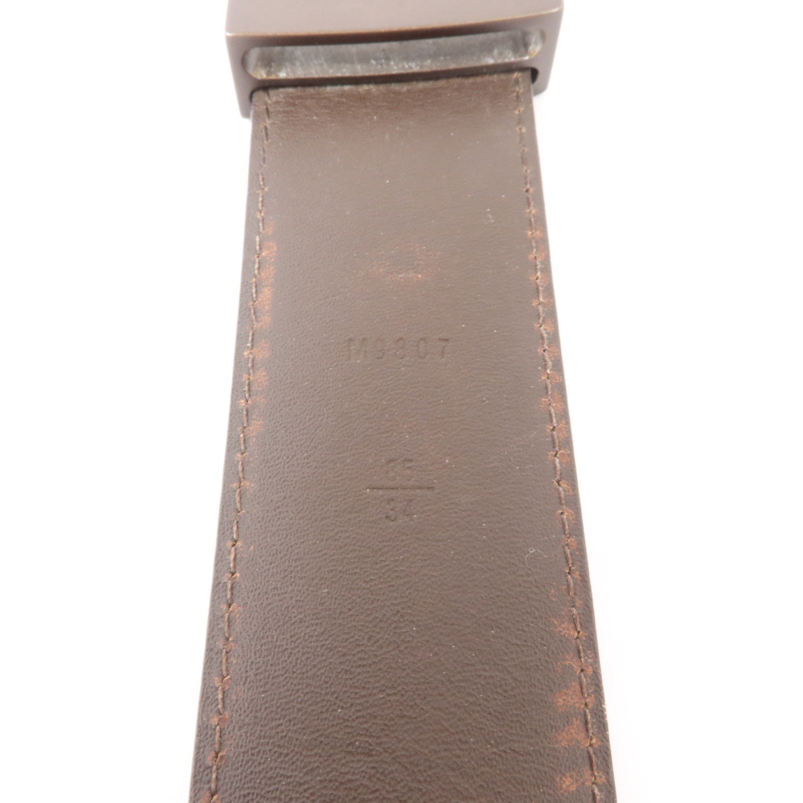 LOUIS VUITTON Damier Belt 85cm要帶