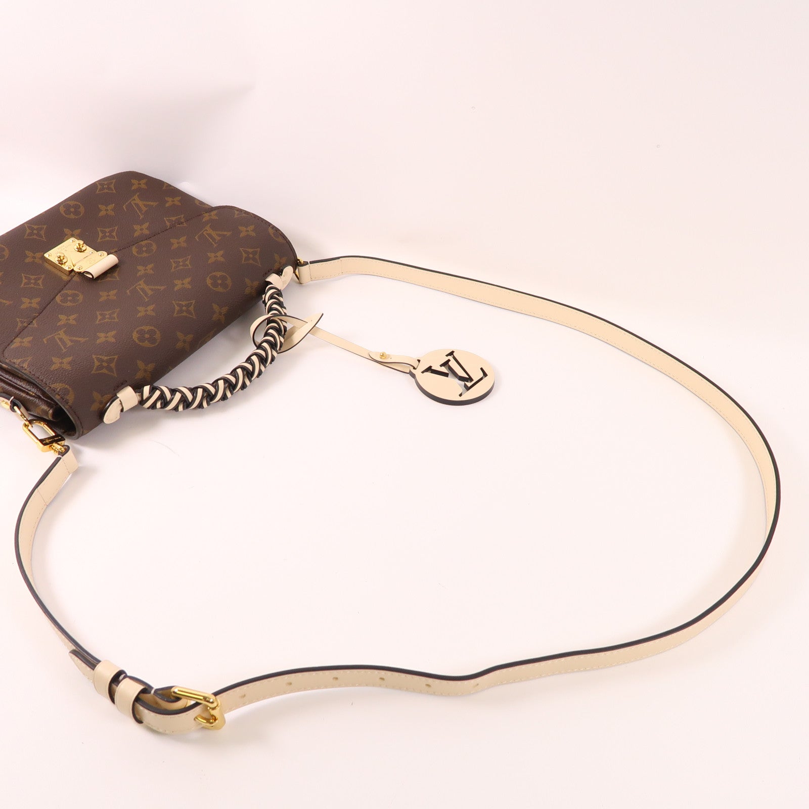LOUIS VUITTON Monogram Pochette Metis金扣手挽肩背兩用