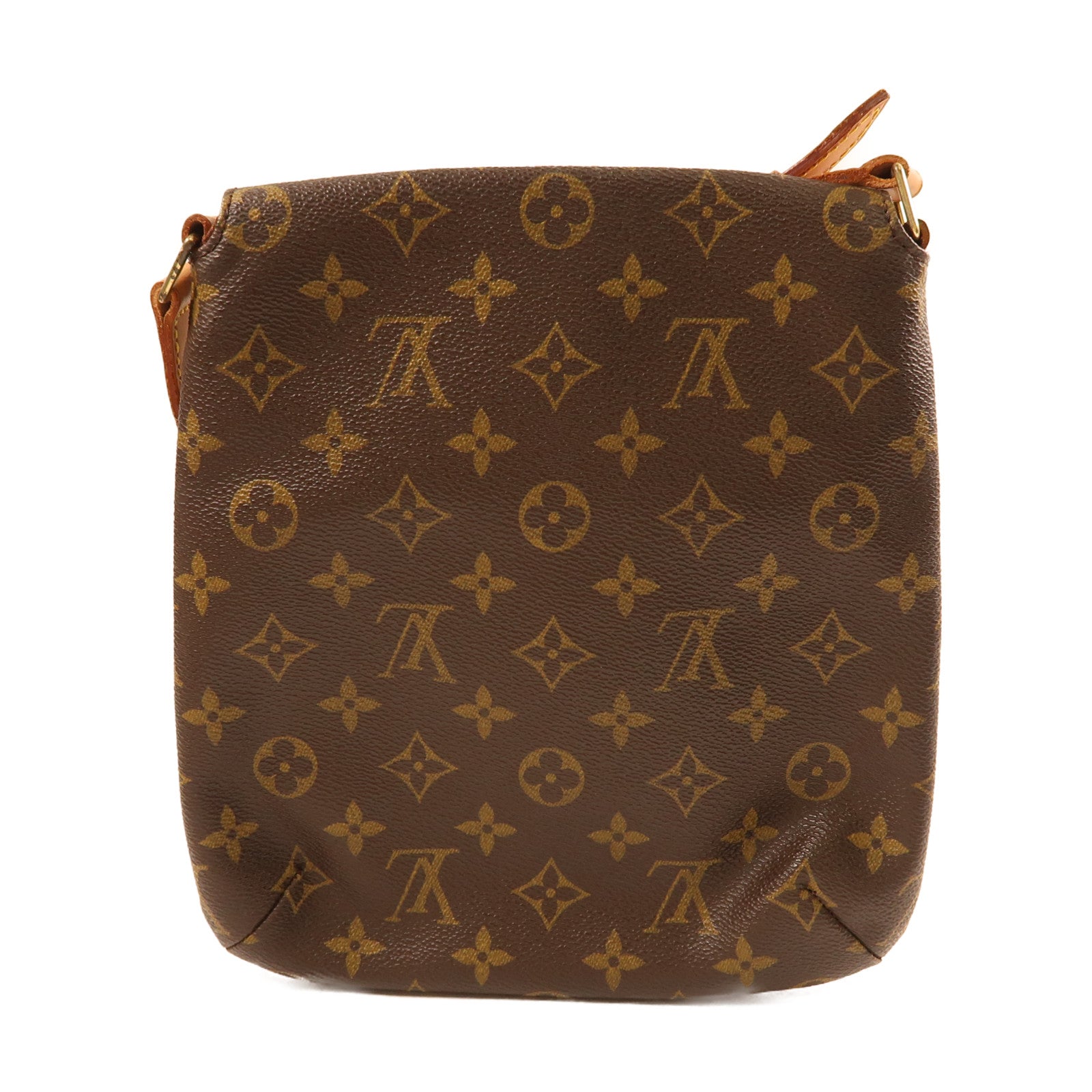 LOUIS VUITTON Monogram Musette Salsa金扣肩背袋啡色