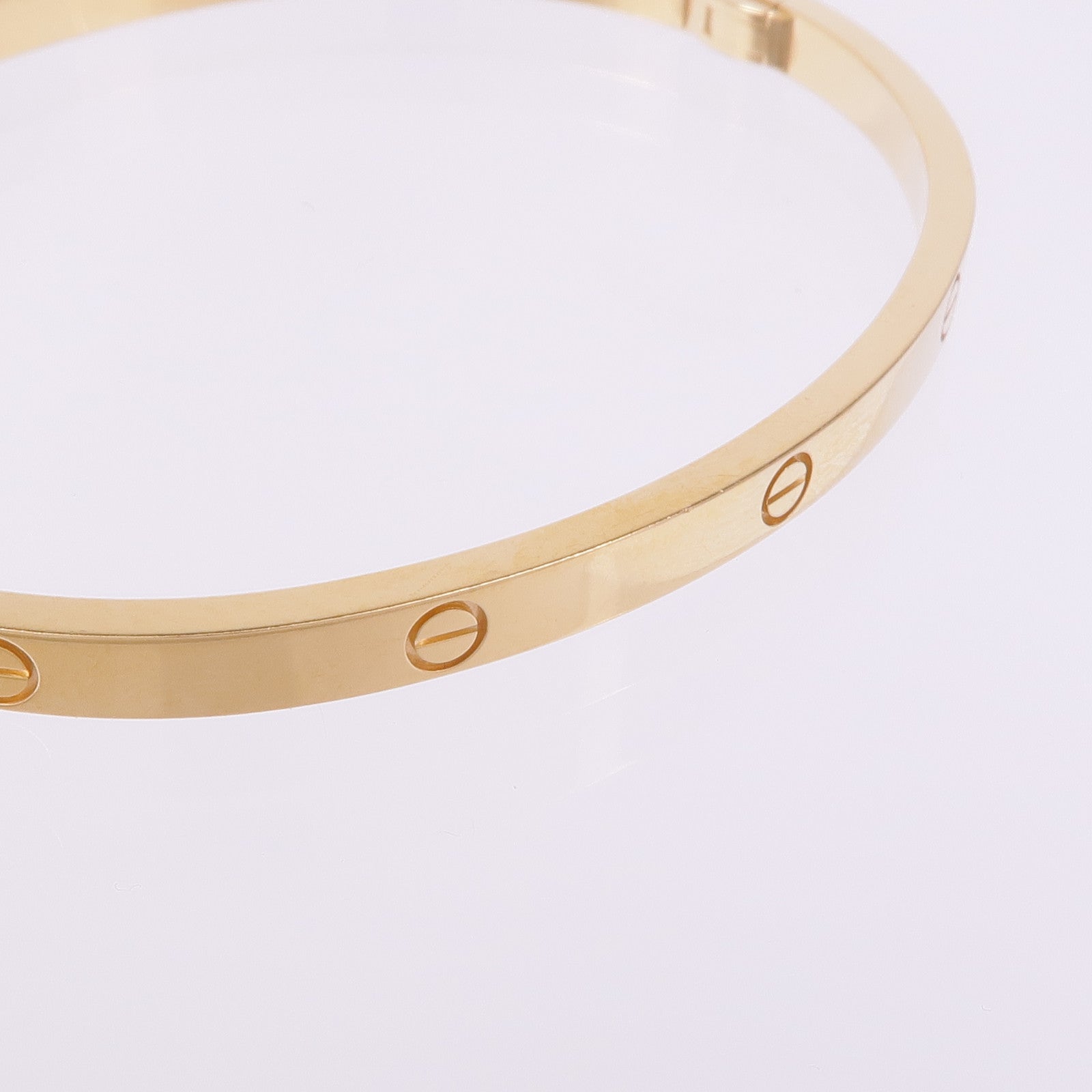 CARTIER 18K黄金Love Bangle手鐲#17