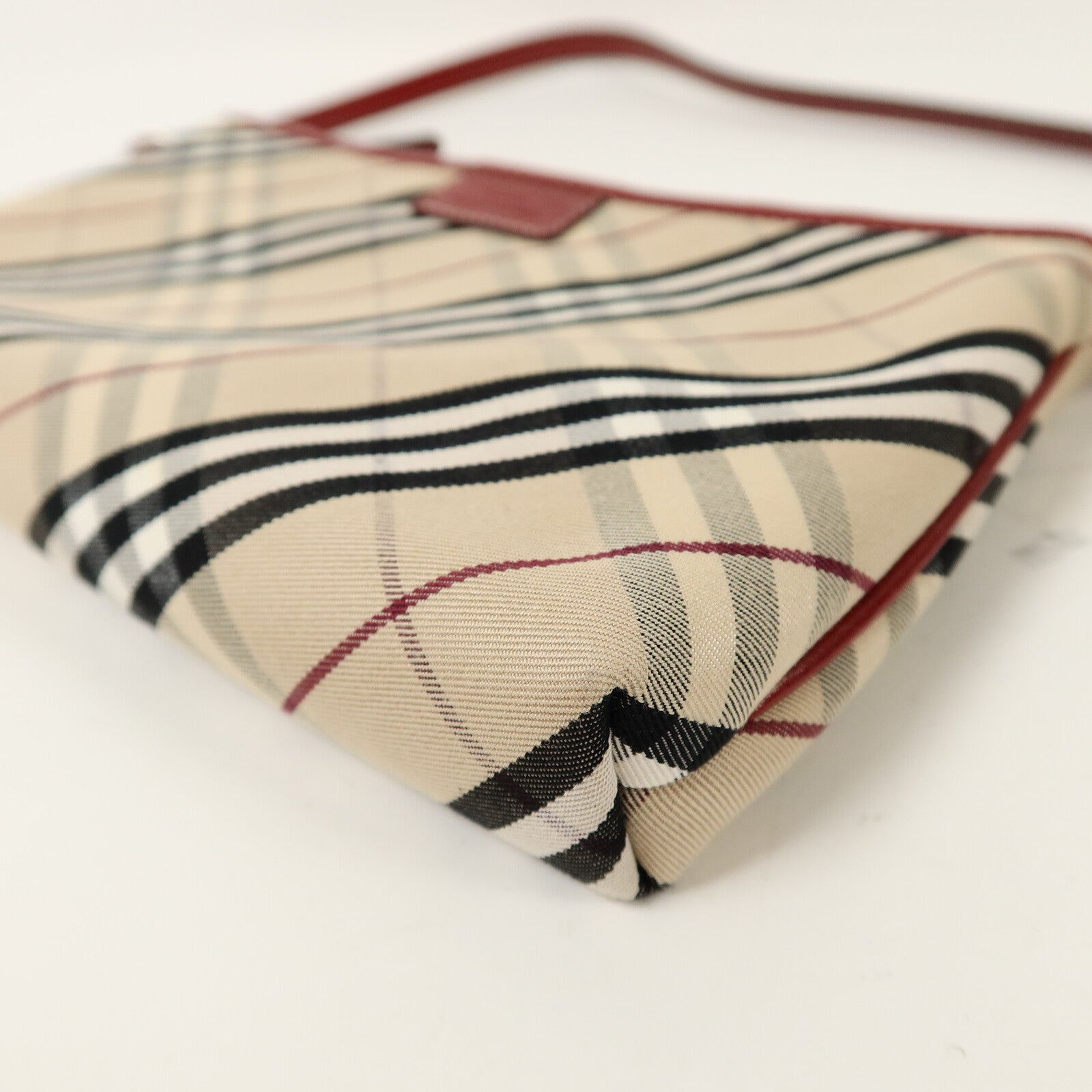 BURBERRY 帆布Shoulder Bag肩背袋