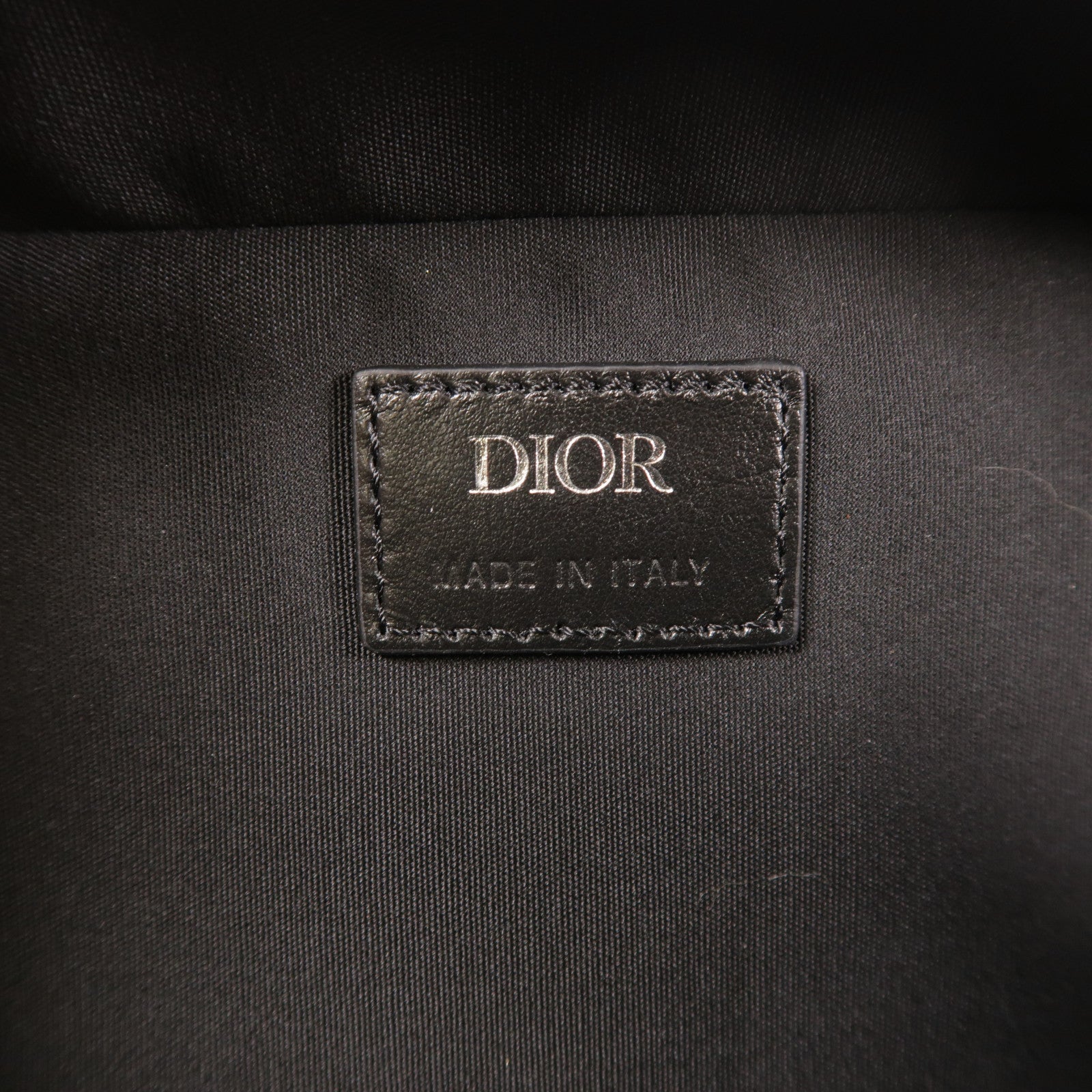 Dior 牛皮皮革Men Galaxy Sagair Messenger Bag銀扣肩背袋