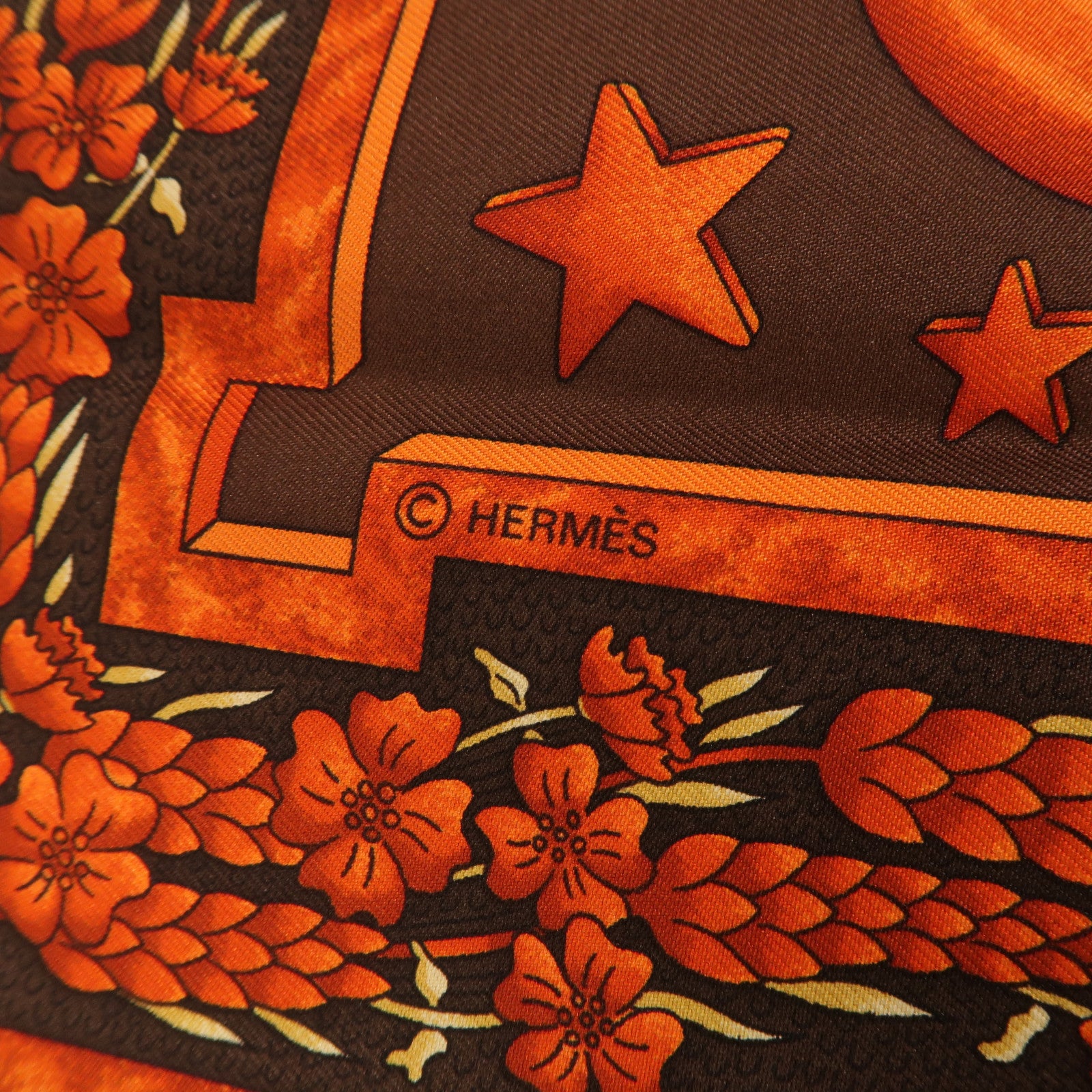 HERMES 絲質Scarf 90x90cm絲巾