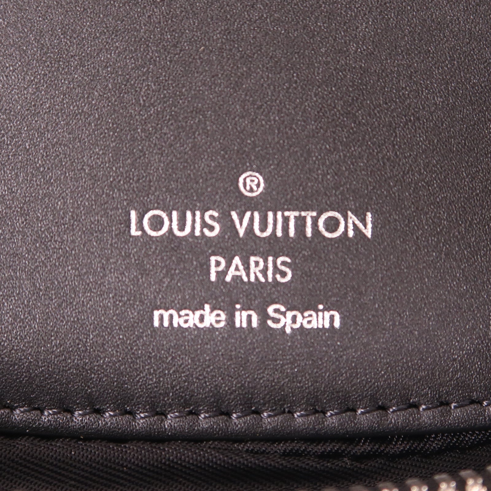 LOUIS VUITTON Damier Cobalt Zippy Soft銀扣手拿包