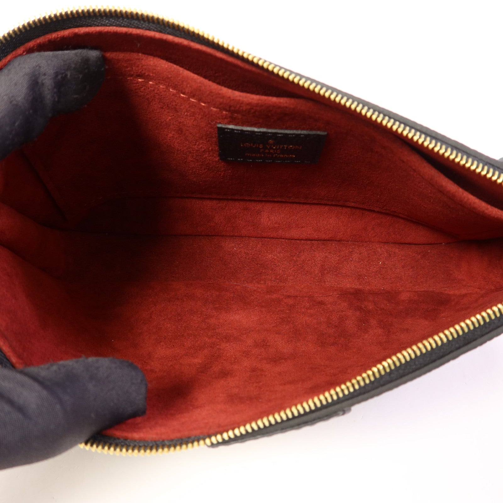 LOUIS VUITTON Monogram Empriente Multi Pochette Accessoires金扣手挽肩背兩用袋