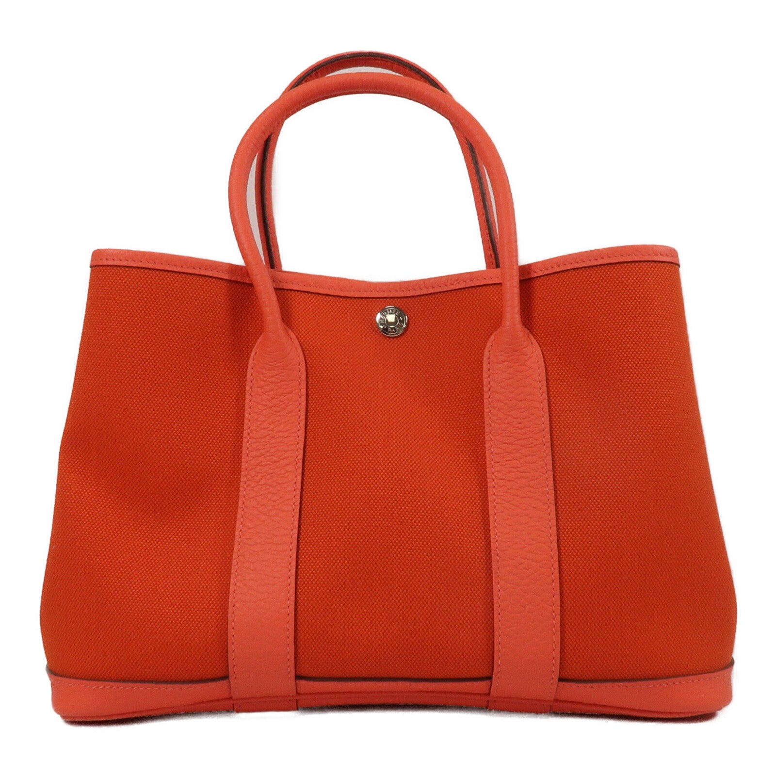 HERMES 帆布Garden Party TPM手挽袋Rose Jaipur