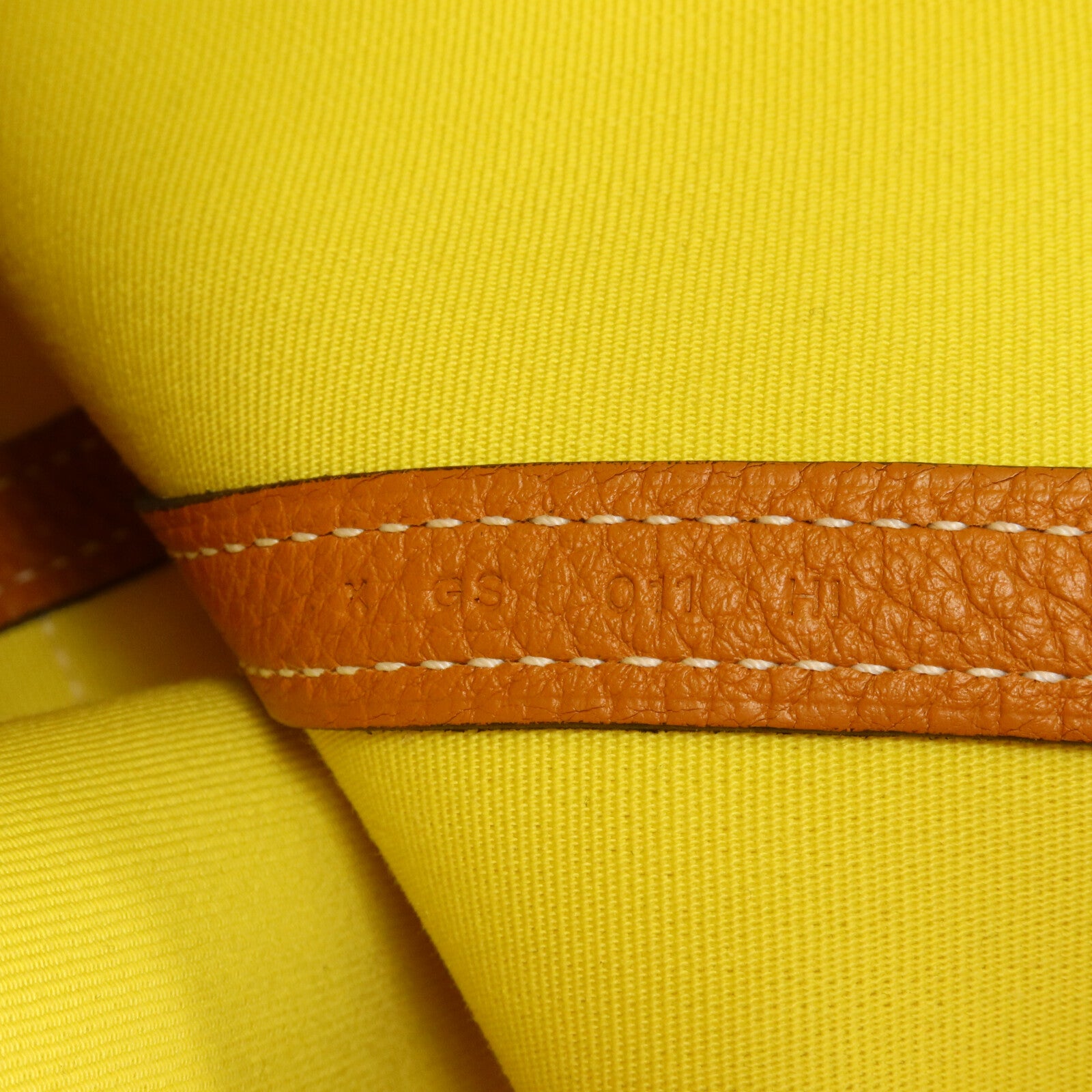 HERMES 帆布Garden Party TPM手挽袋Lime