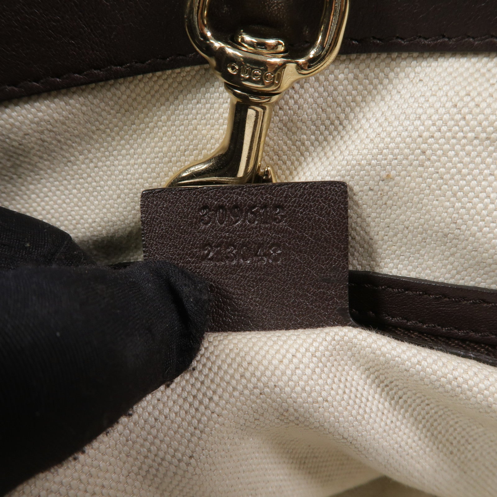 GUCCI 塗層帆布GG Supreme Nice手挽袋
