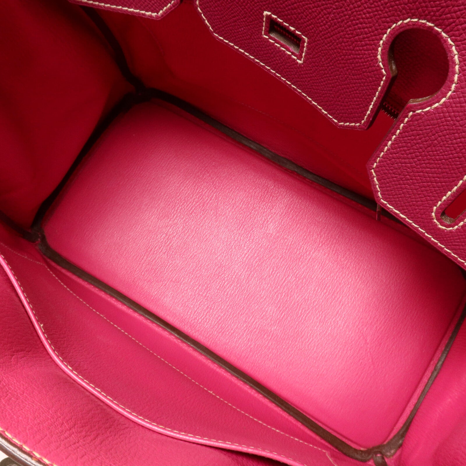 HERMES Epsom皮革Birkin 30手挽袋Tosca