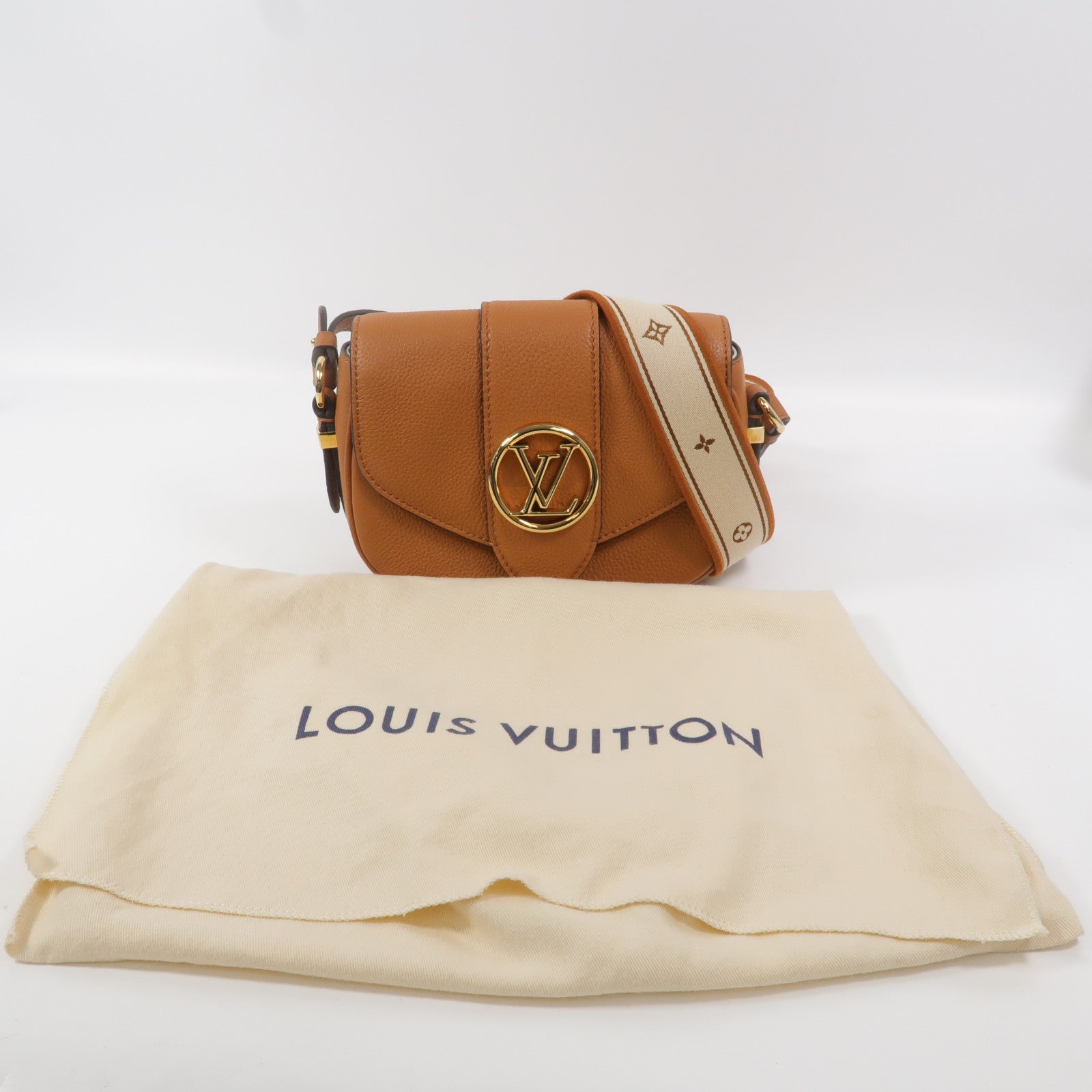 LOUIS VUITTON 牛皮皮革Pont Neuf Soft PM肩背袋