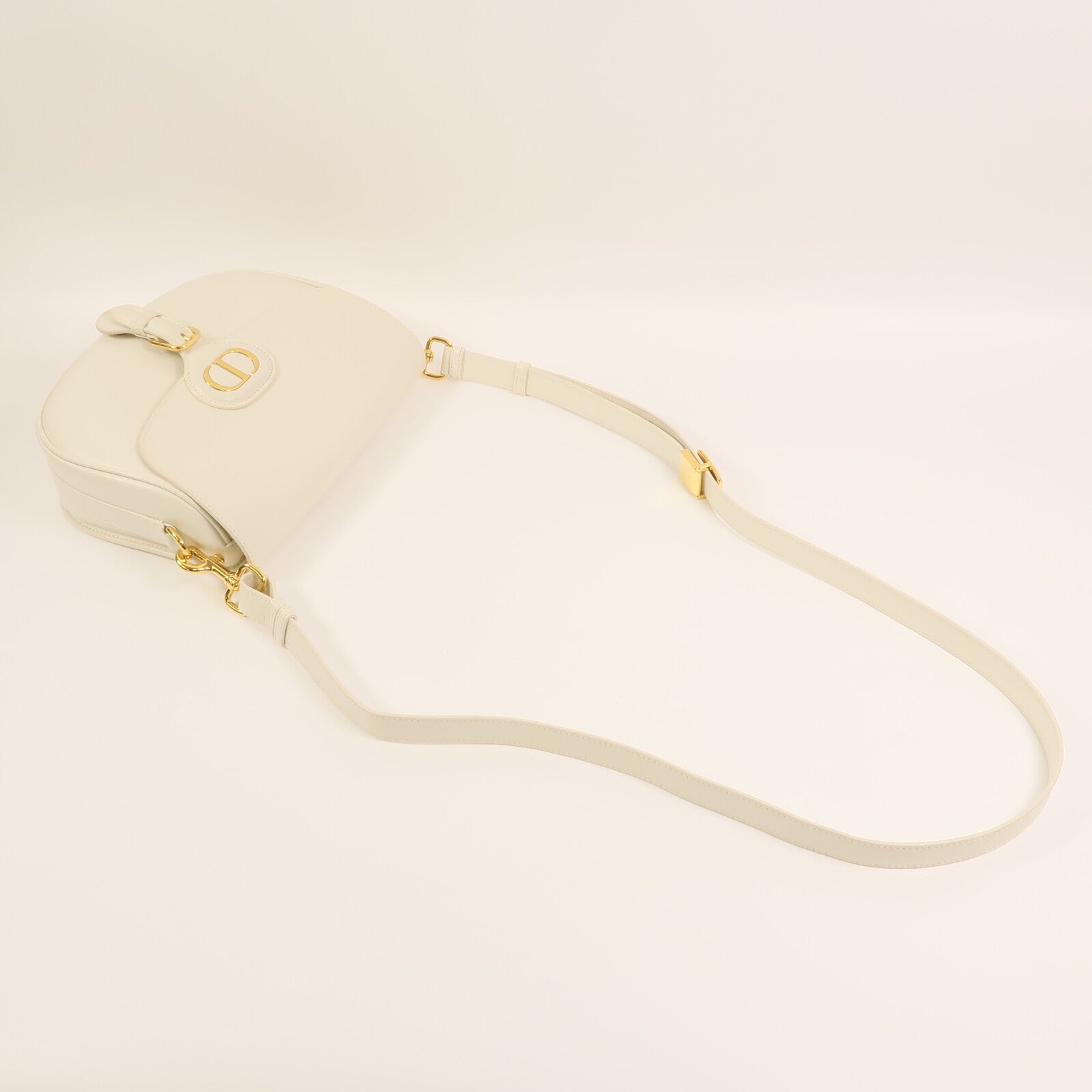 Dior 【激減優惠】牛皮皮革Bobby Medium金扣肩背袋