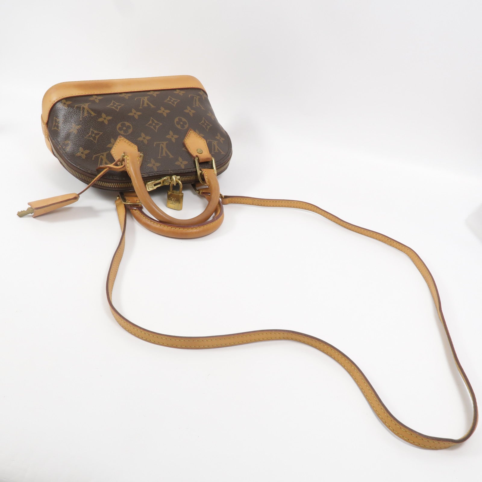 LOUIS VUITTON Monogram Alma BB手挽肩背兩用袋