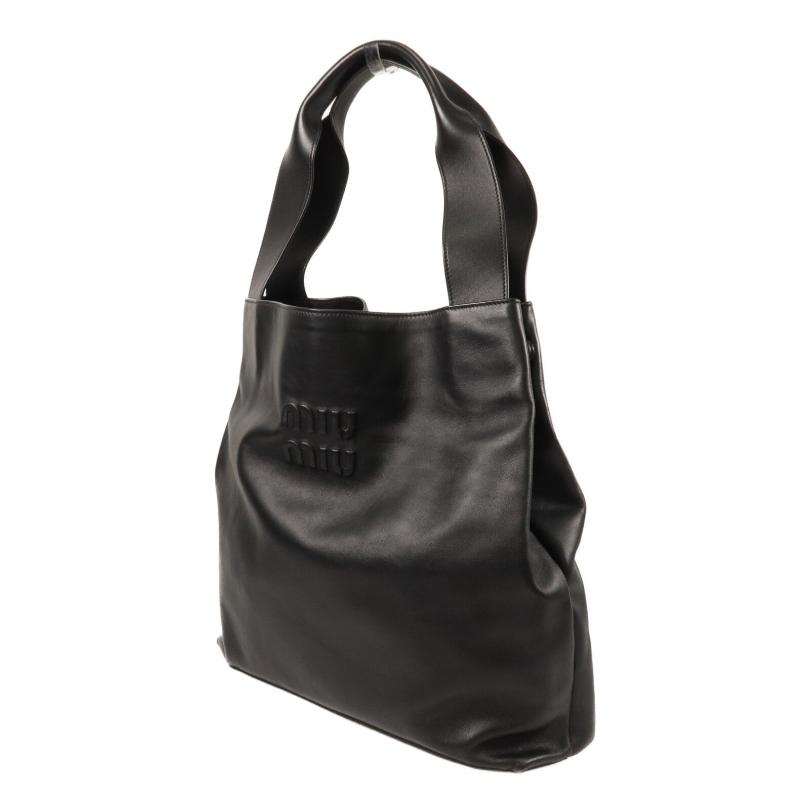 Miu Miu 牛皮皮革Hobo Bag肩背袋