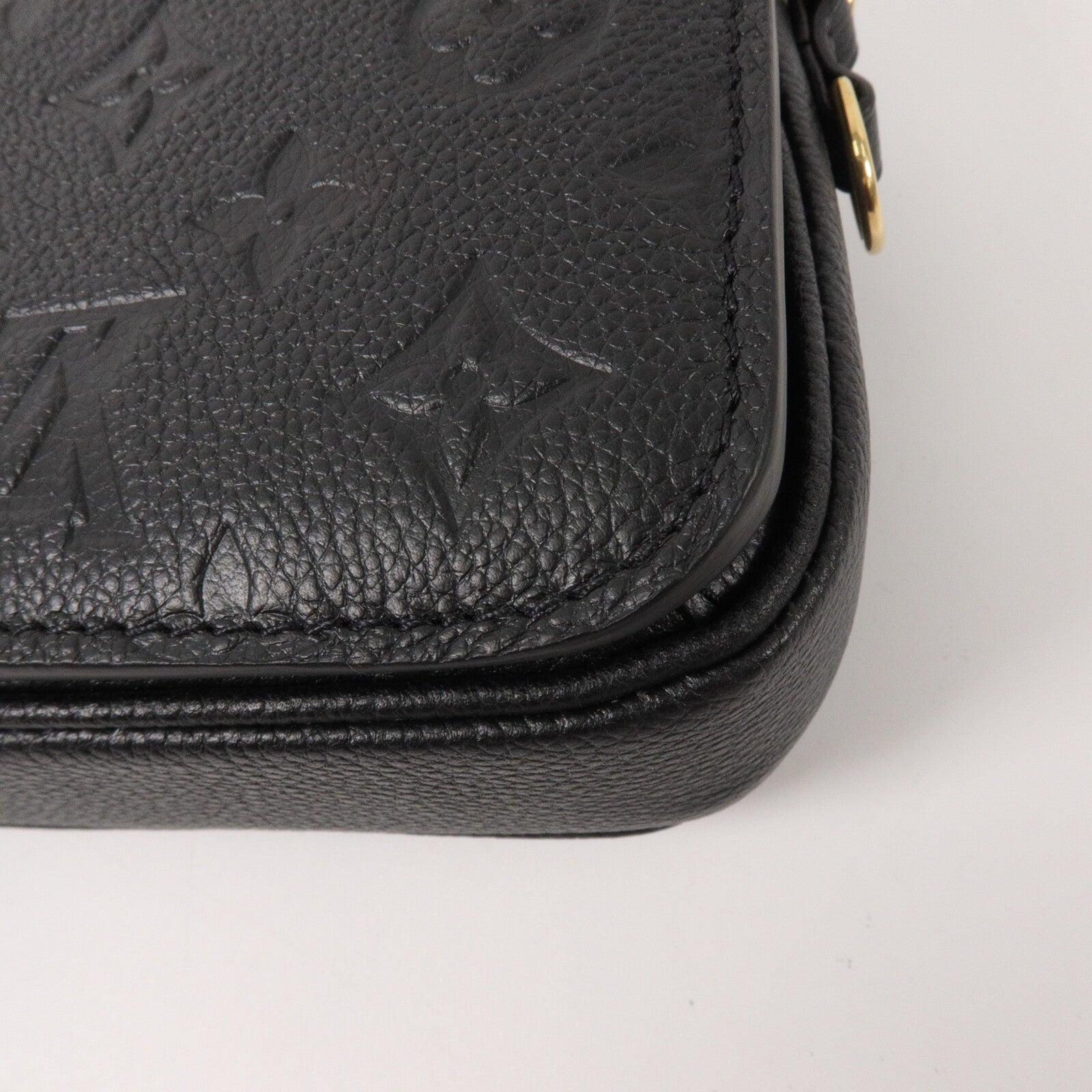 LOUIS VUITTON Monogram Empreinte Pochette Metis East West手挽肩背兩用袋