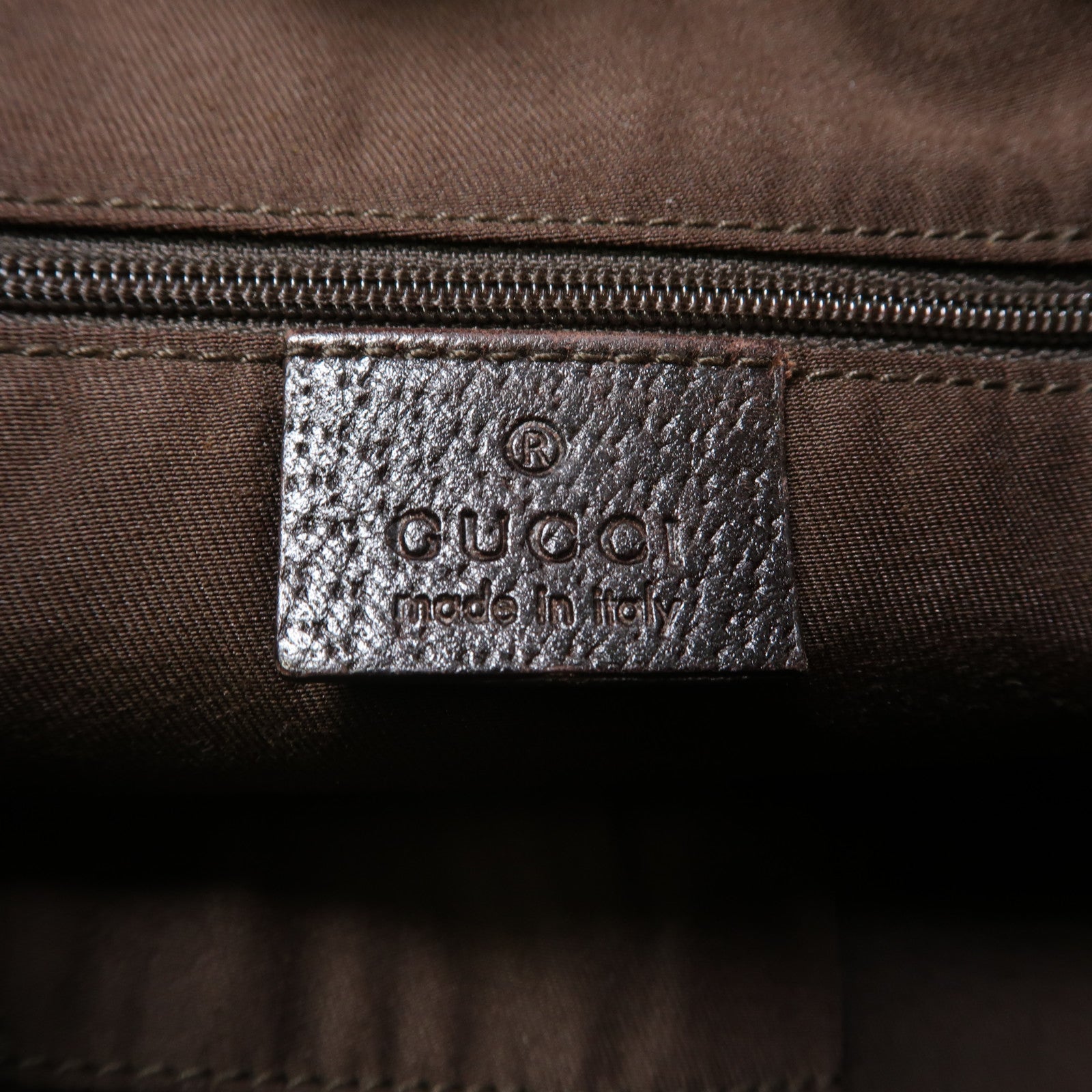 GUCCI GG帆布Princy Hobo Bag金扣肩背袋啡色