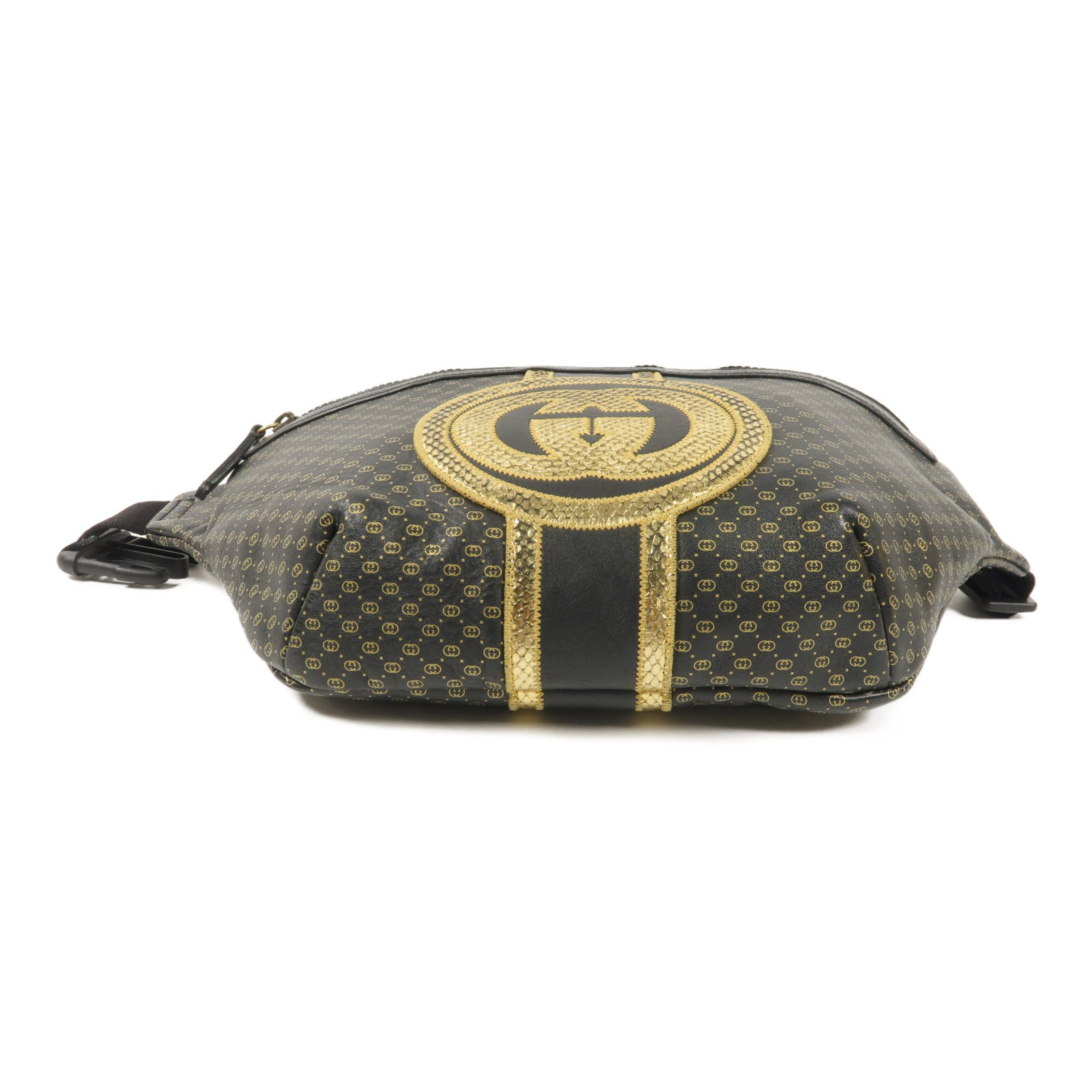 GUCCI 【激減優惠】皮革DAPPER DAN Waist Bag腰包