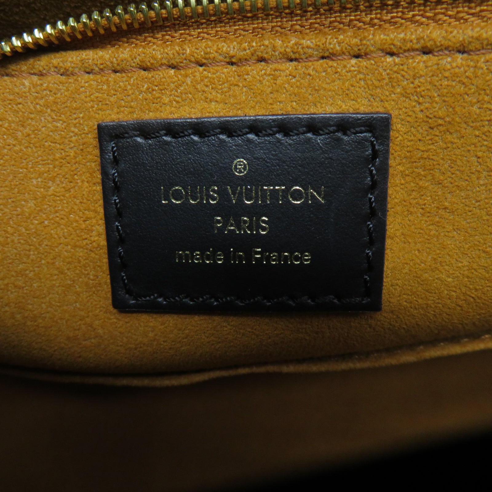 LOUIS VUITTON **【激減優惠】牛皮皮革On The Go MM金扣手挽肩背兩用袋黑色