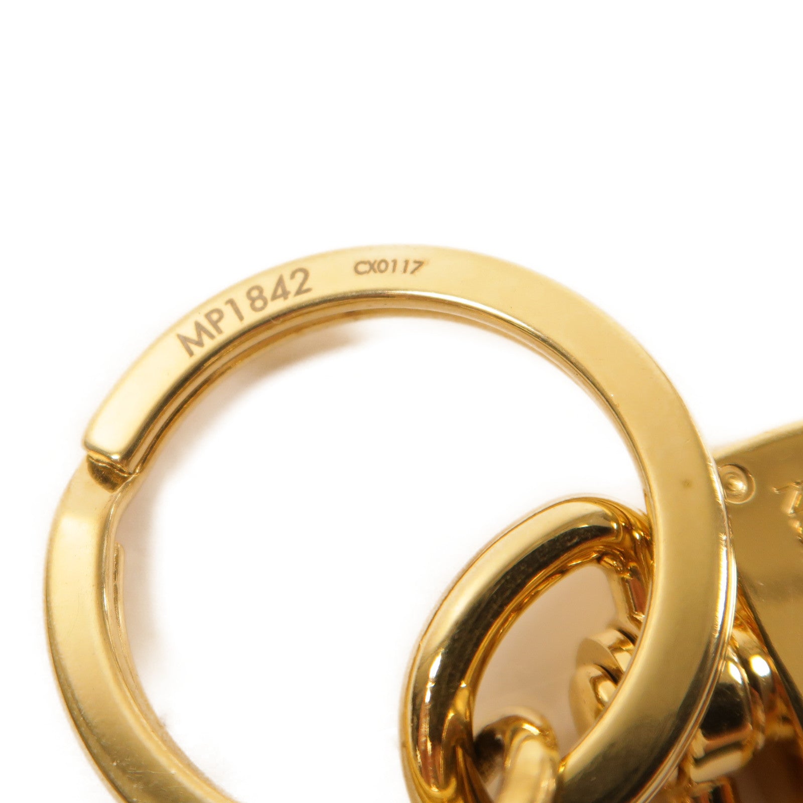 LOUIS VUITTON Monogram Charm Keyring Portocle Night Light金扣掛飾
