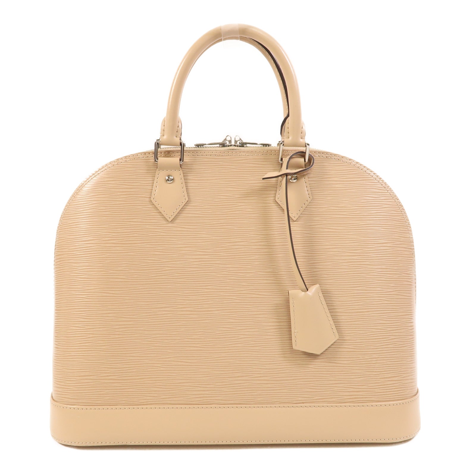 LOUIS VUITTON Epi Alma MM銀扣手挽袋